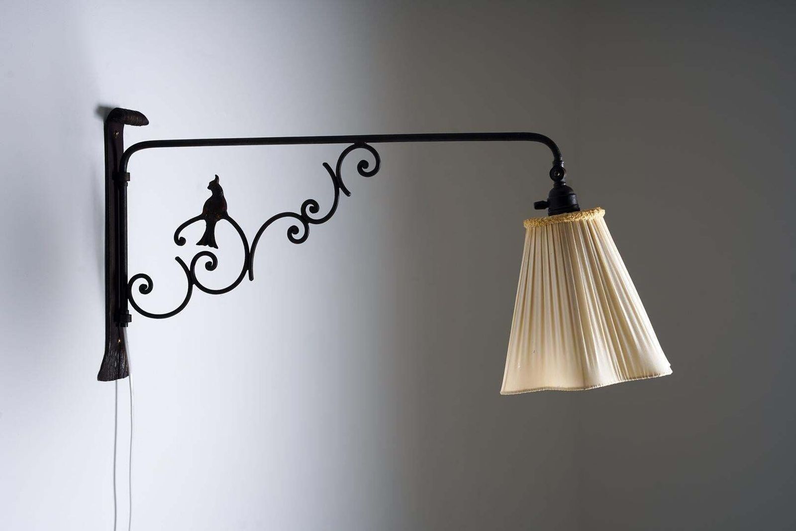 Swedish Wall Lamp, 1940s photo for sale
