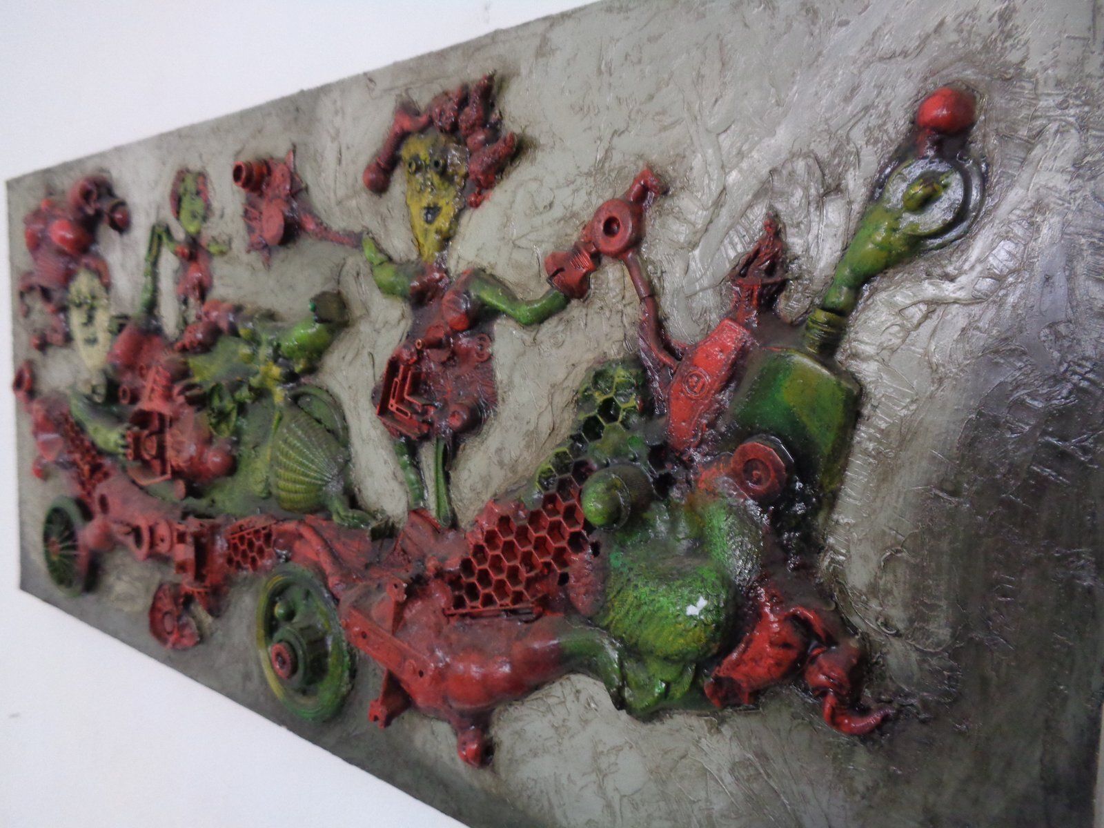 photo buy Art Work Wall Relief From Reinaldo Eckenberger, Brazil, 1974