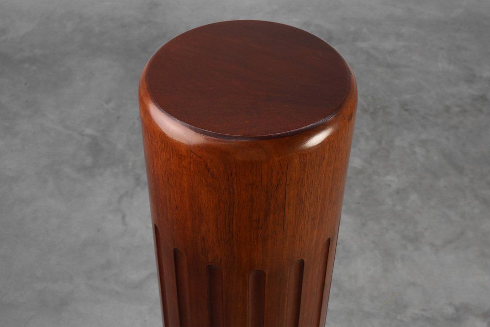 Art Deco Sculptural Wooden Pedestal, France, 1925 photo buy