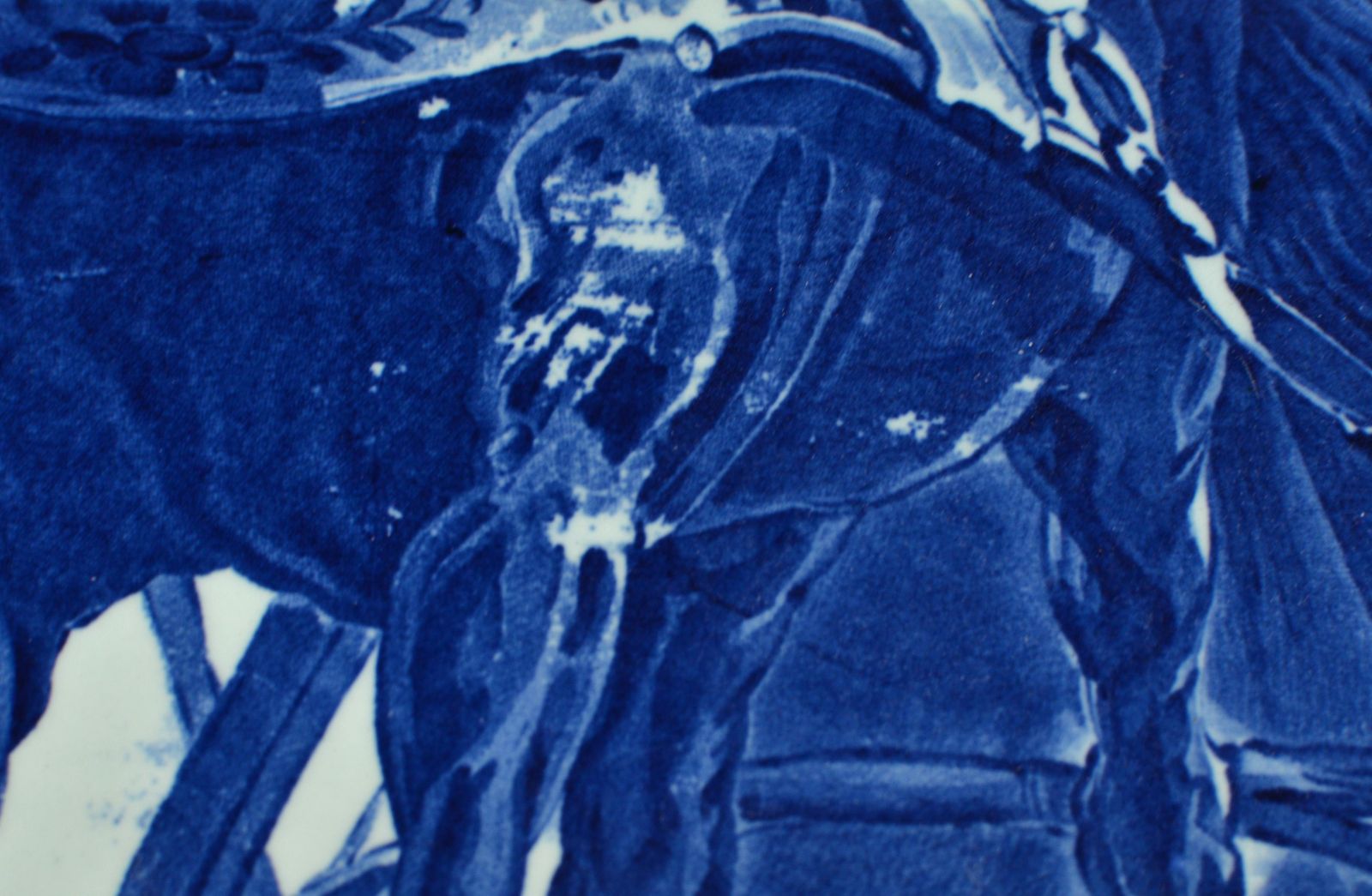Unknownvintage ~1940s Delft Royal Sphinx Petrus Regout Of Maastricht Big Wall Plate1940's photo vinterior
