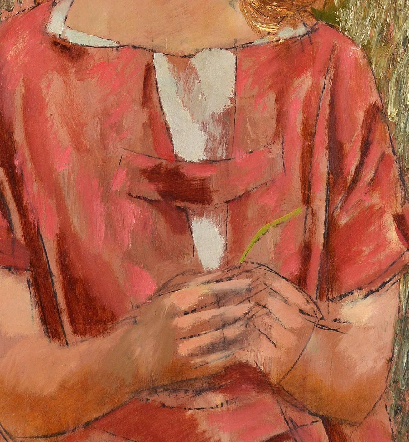 Jazeps Pigoznisjolene. 1987, Oil On Cardboard. 81x65 Cm1987 photo for sale