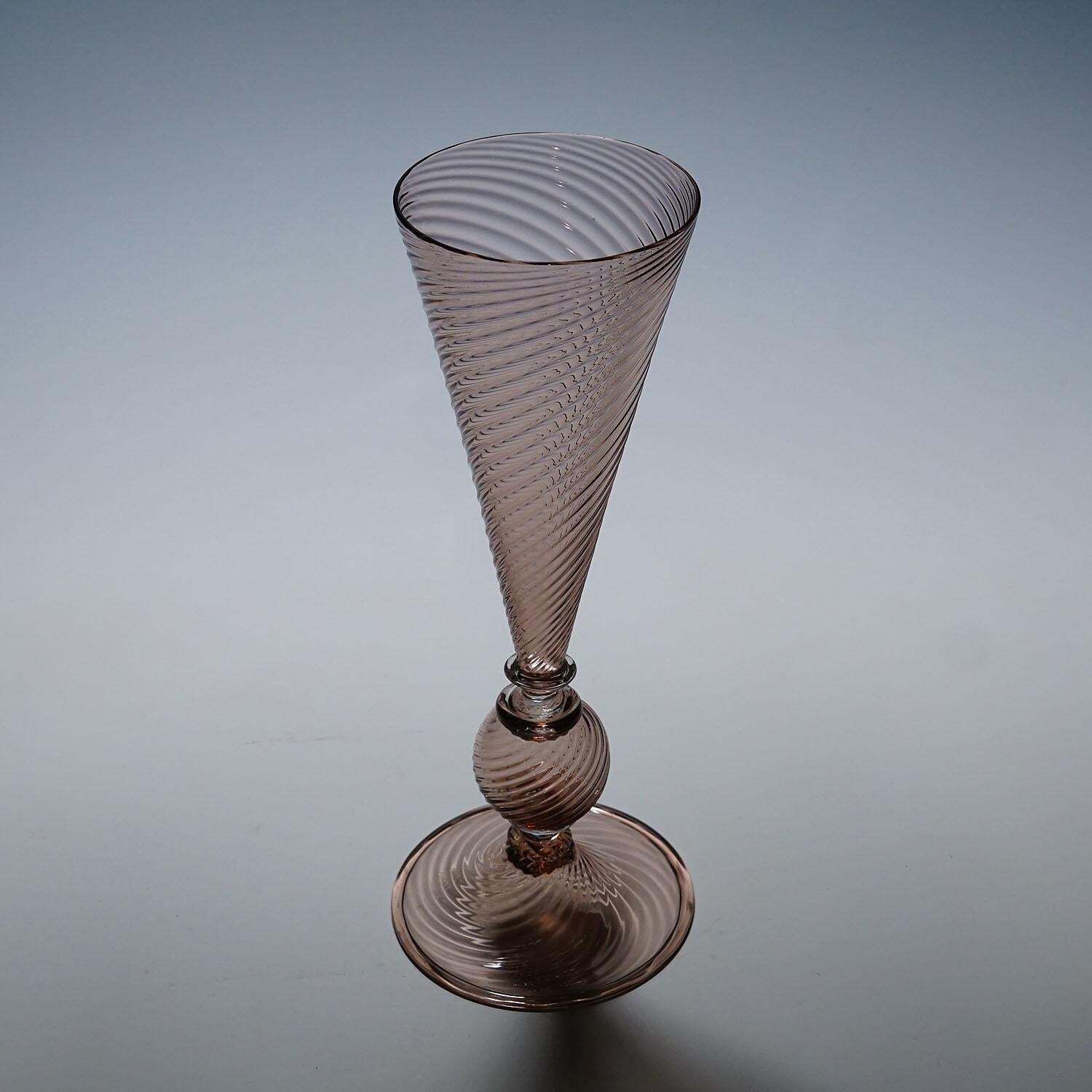Vetro Soffiato Glass Vase, Venini Murano Ca. 1950s photo furniture