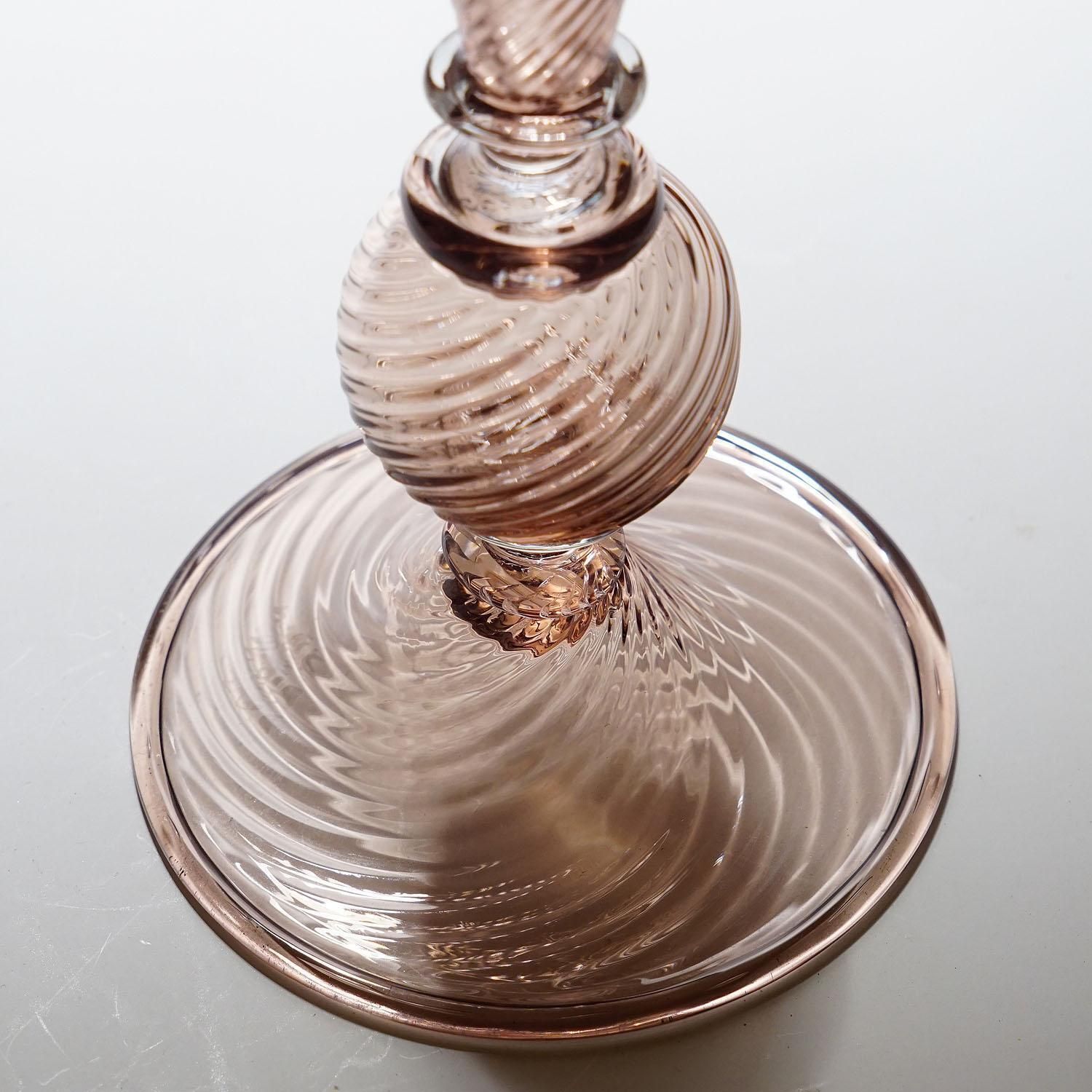 Vetro Soffiato Glass Vase, Venini Murano Ca. 1950s photo 502.0
