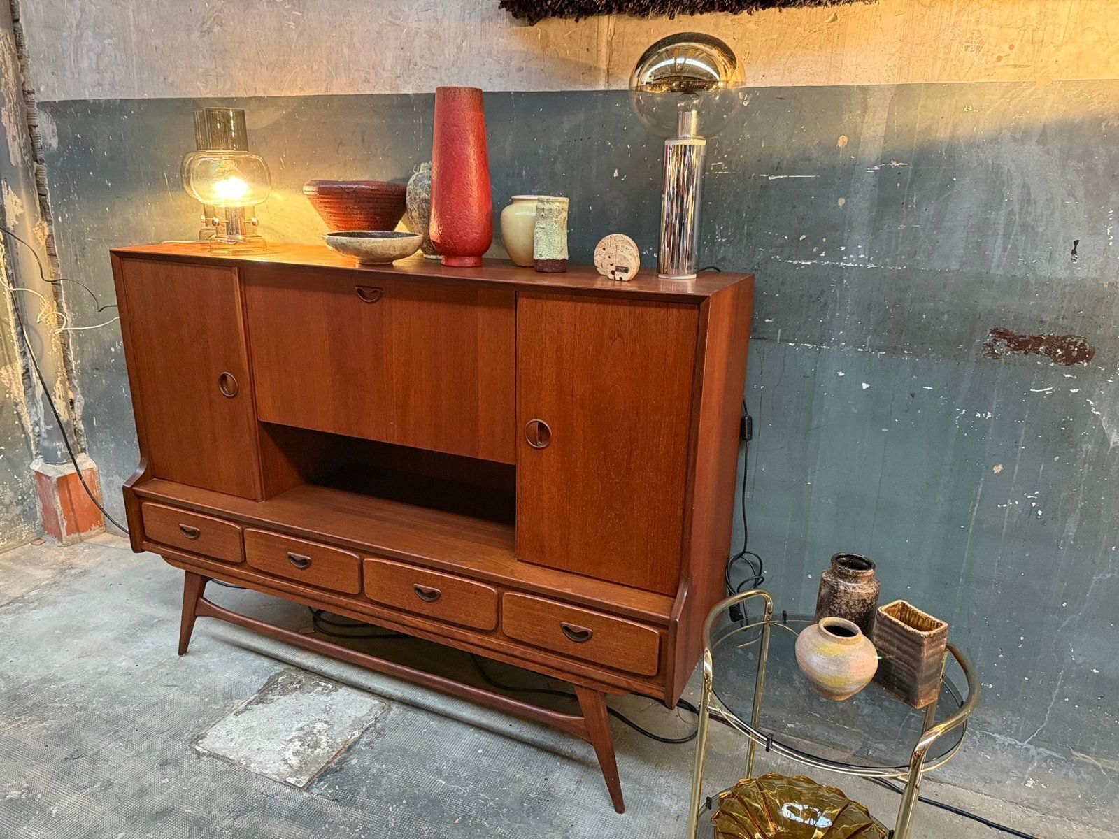 Sideboard By Louis Van Teeffelen For Wébé, 1960s photo for sale