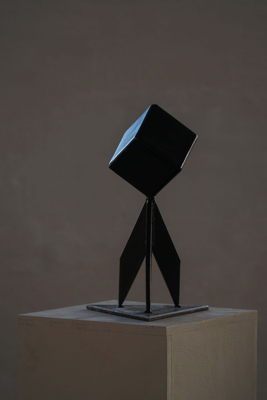Mid 20th Century, Decorative Abstract Scandinavian Metal Sculpture, Circa 1950s photo for sale