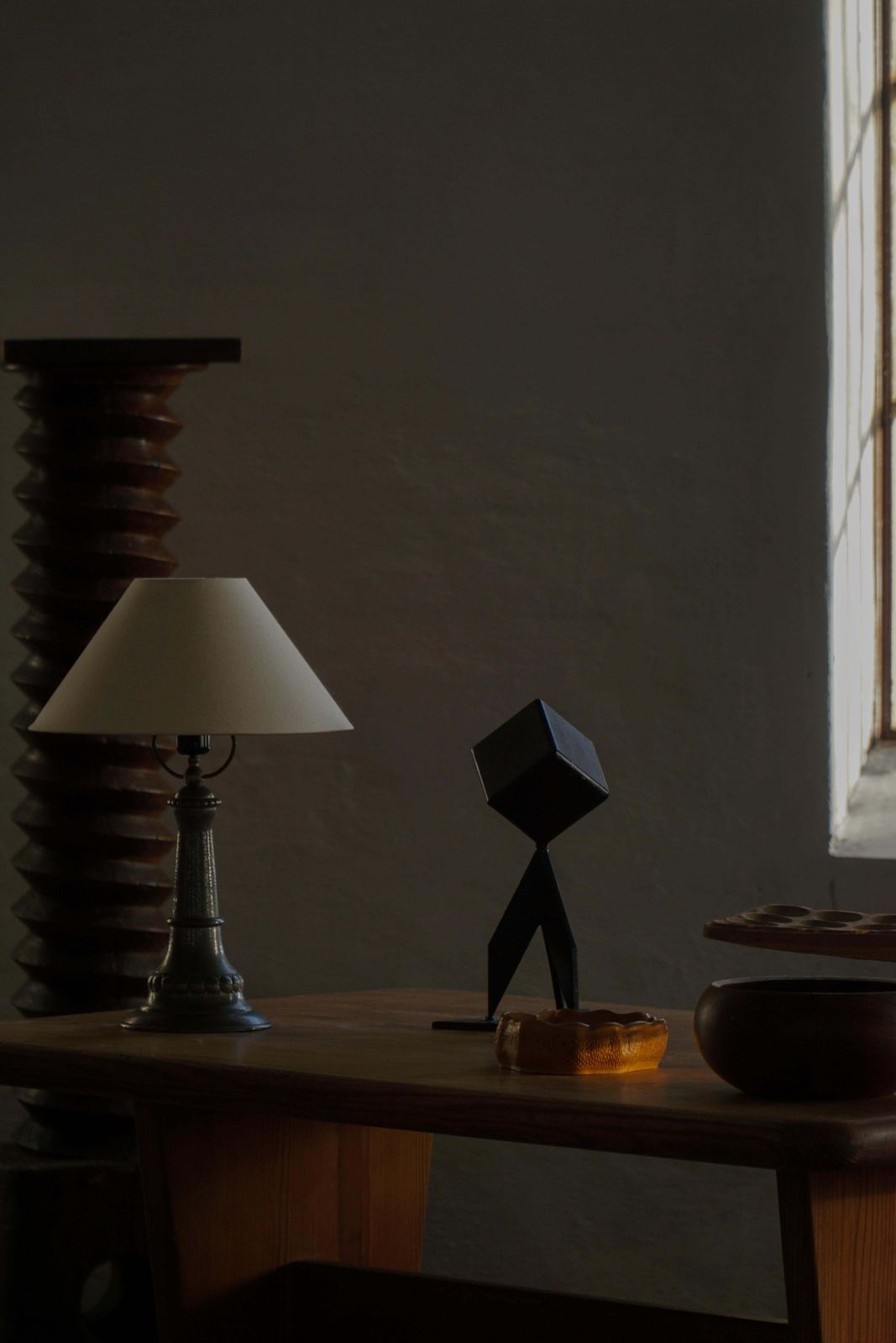 Mid 20th Century, Decorative Abstract Scandinavian Metal Sculpture, Circa 1950s photo buy
