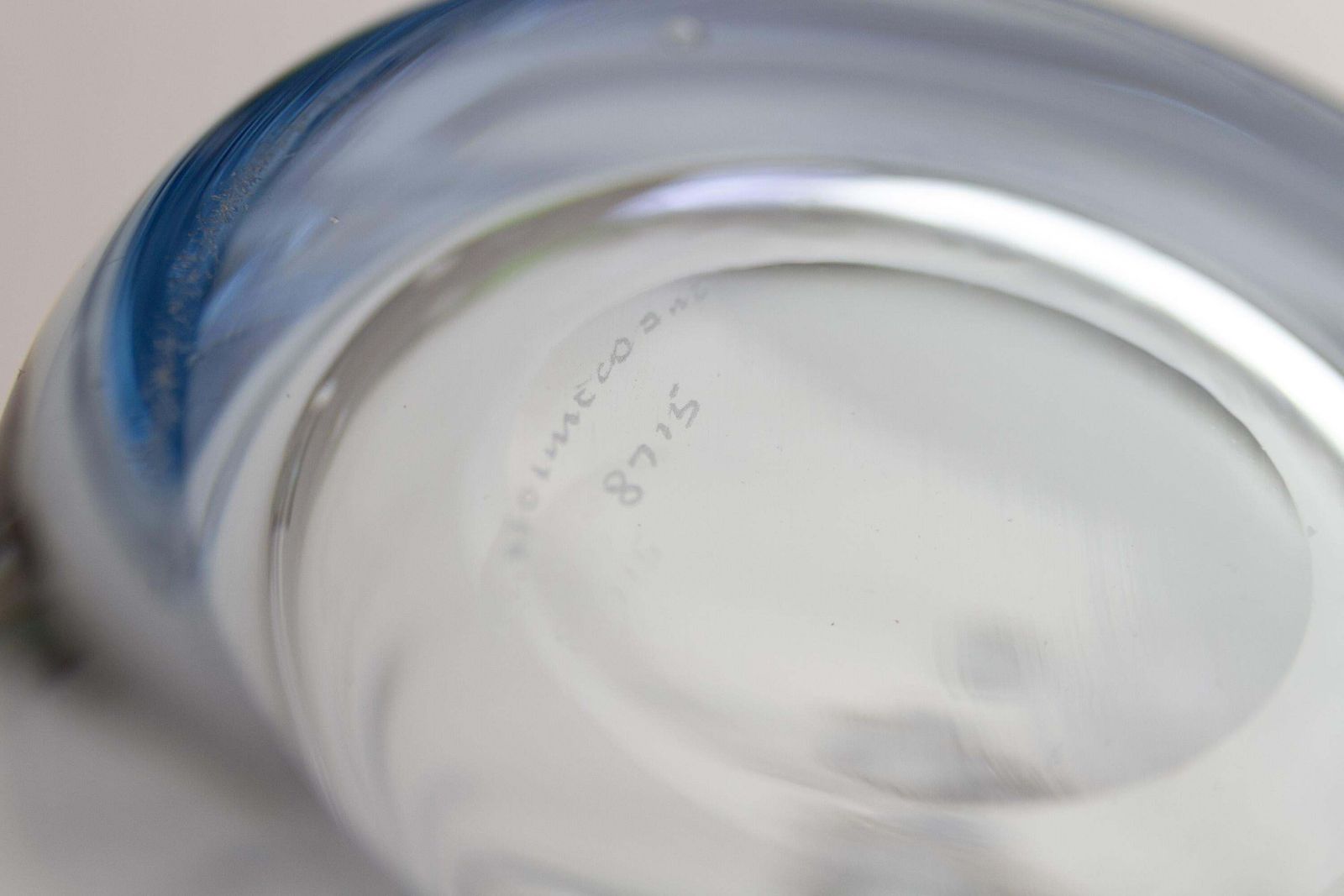 photo vintage Danish Glass Ice Bucket By Per Lütken For Holmegaard, 1960s.