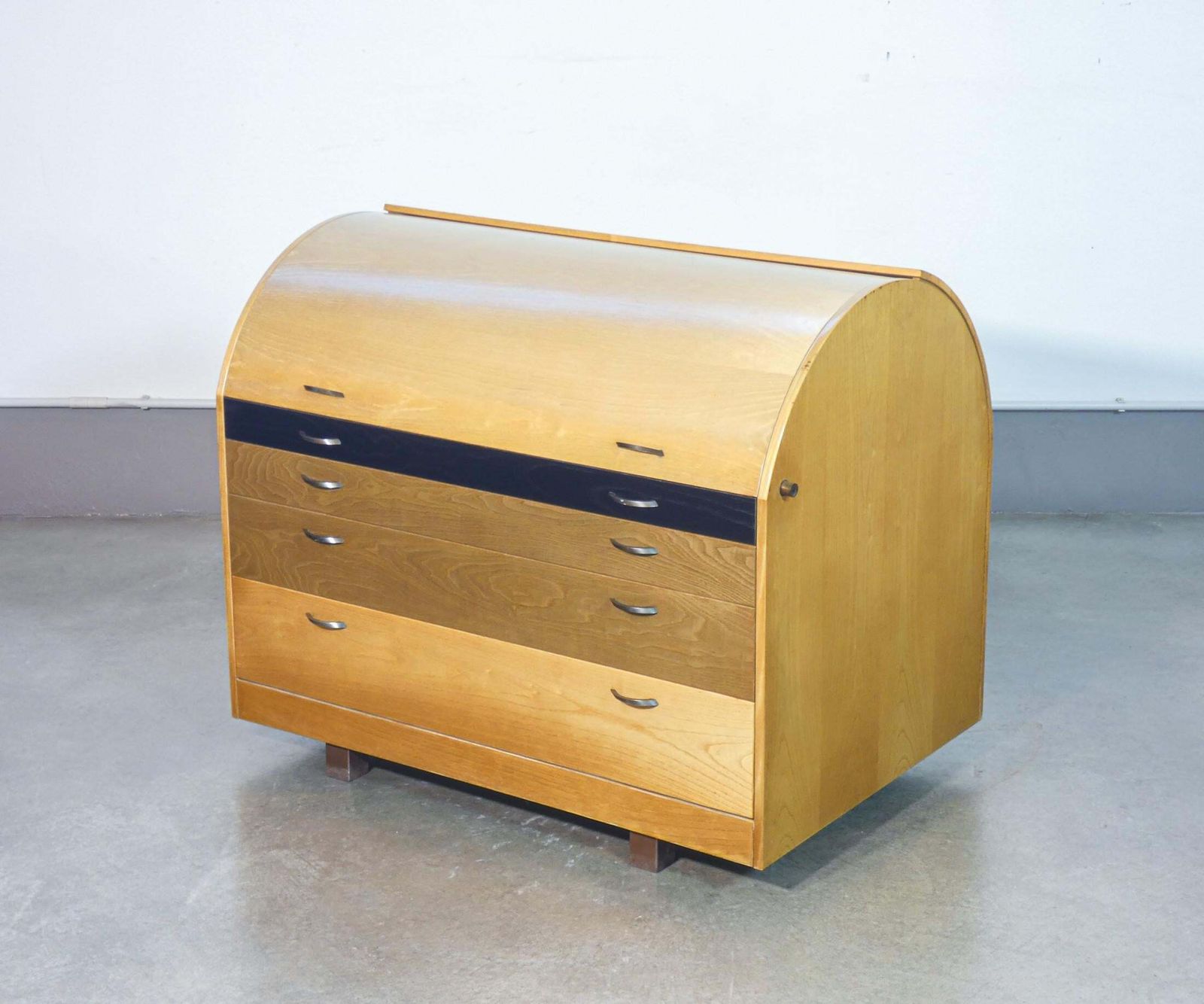 "Bauletto" Secretaire Desk, Design Giovanni Offredi For Saporiti. 1977 photo for sale