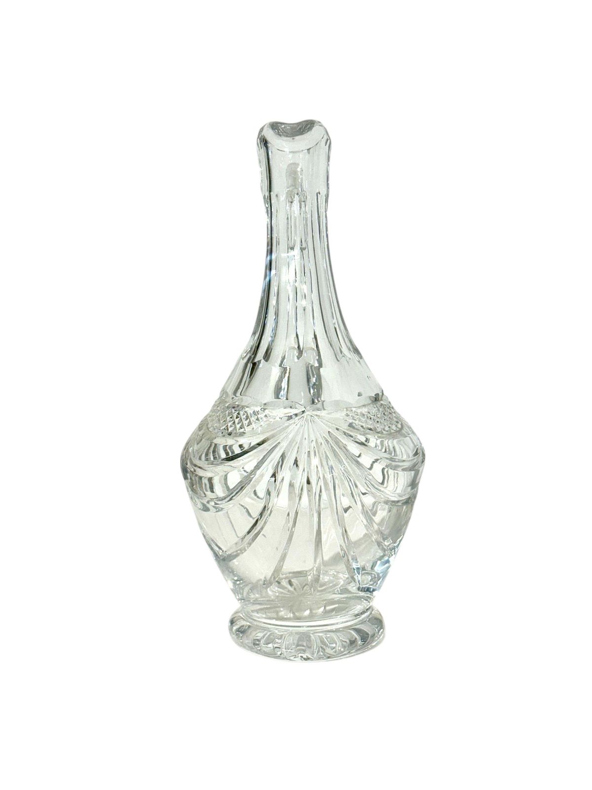 Cut Crystal Carafe Or Pitcher By Cristalleries De Lorraine photo buy