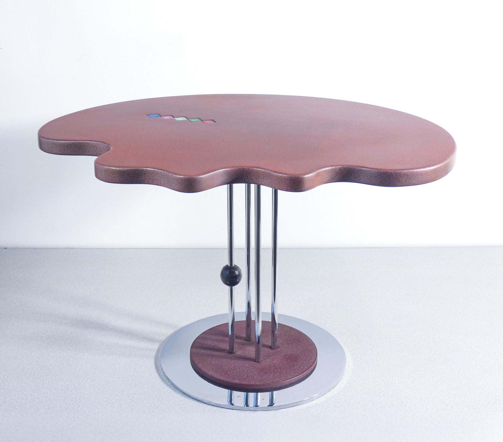 Low Coffee Table, Design Maurizio Salvato For Saporiti. Anni 80 photo vintage