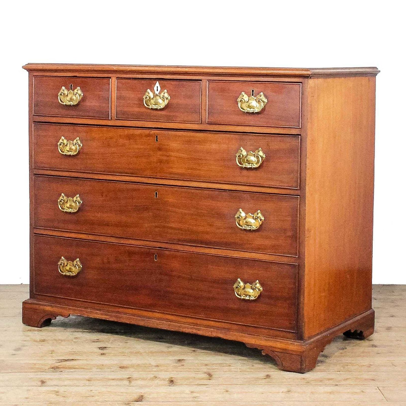 Antique 19th Century Mahogany Chest Of Drawers photo furniture