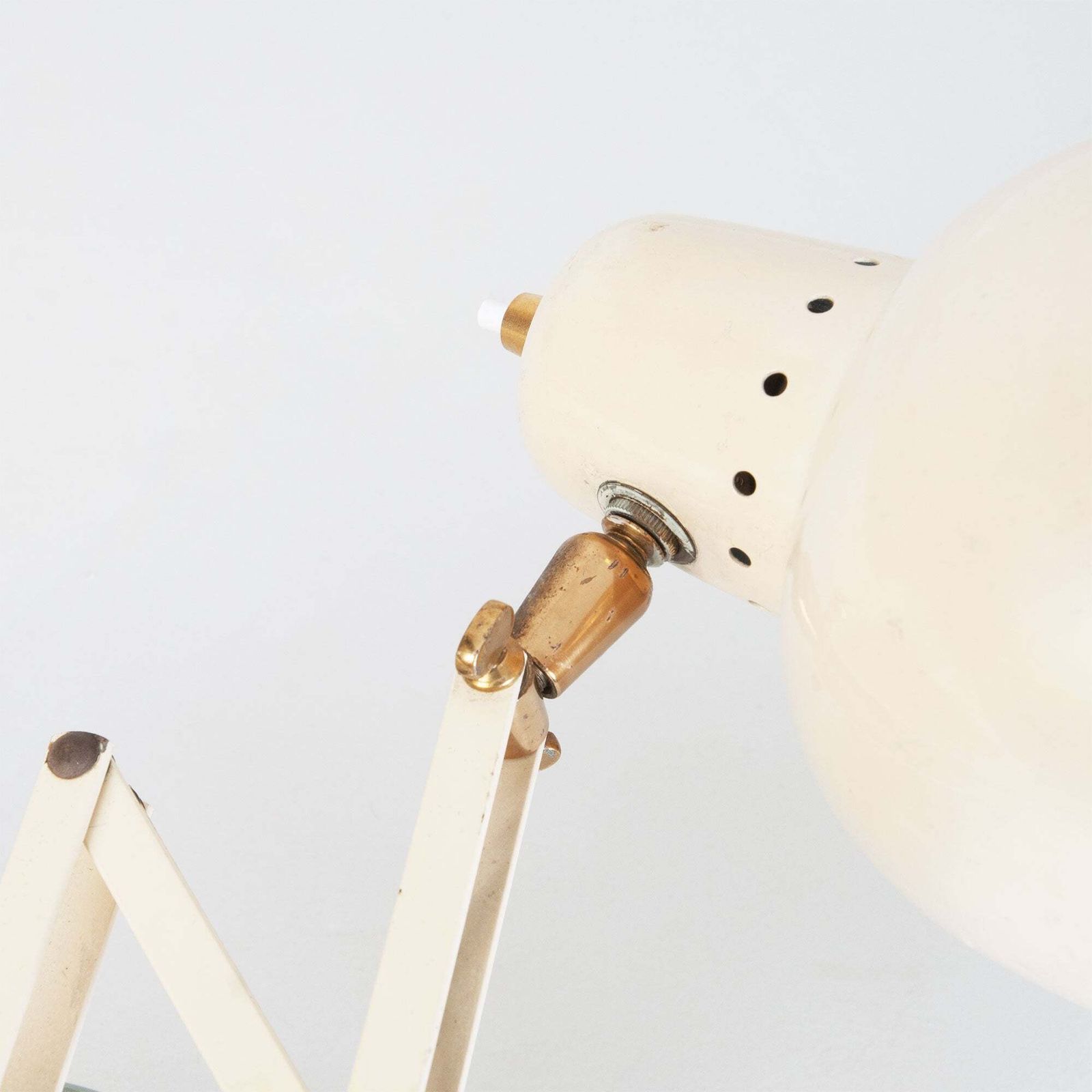 Vintage 1950s Concertina Wall Lamp photo vinterior