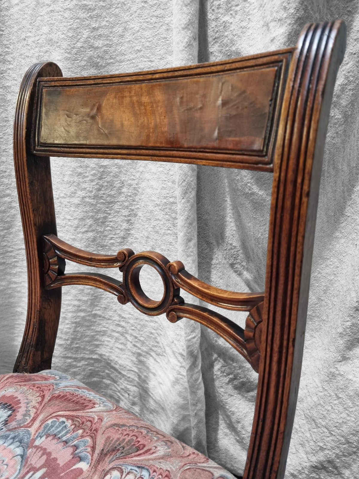 Antique Wooden Dining Chairs / C1880 / Set Of 2 photo vinterior