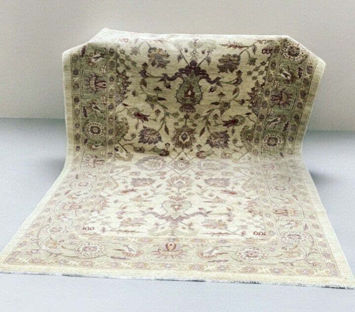 Large Country House Carpet/ Rug, Superb Quality. Floral Pattern. 264 X 188 Cms photo for sale