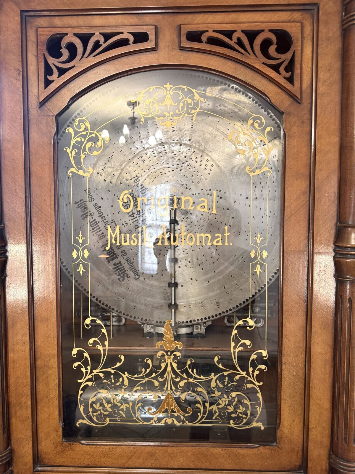 photo buy Magnificent Large Antique 19th Century Original Musik Automat Symphomian Produced By Lochmanns