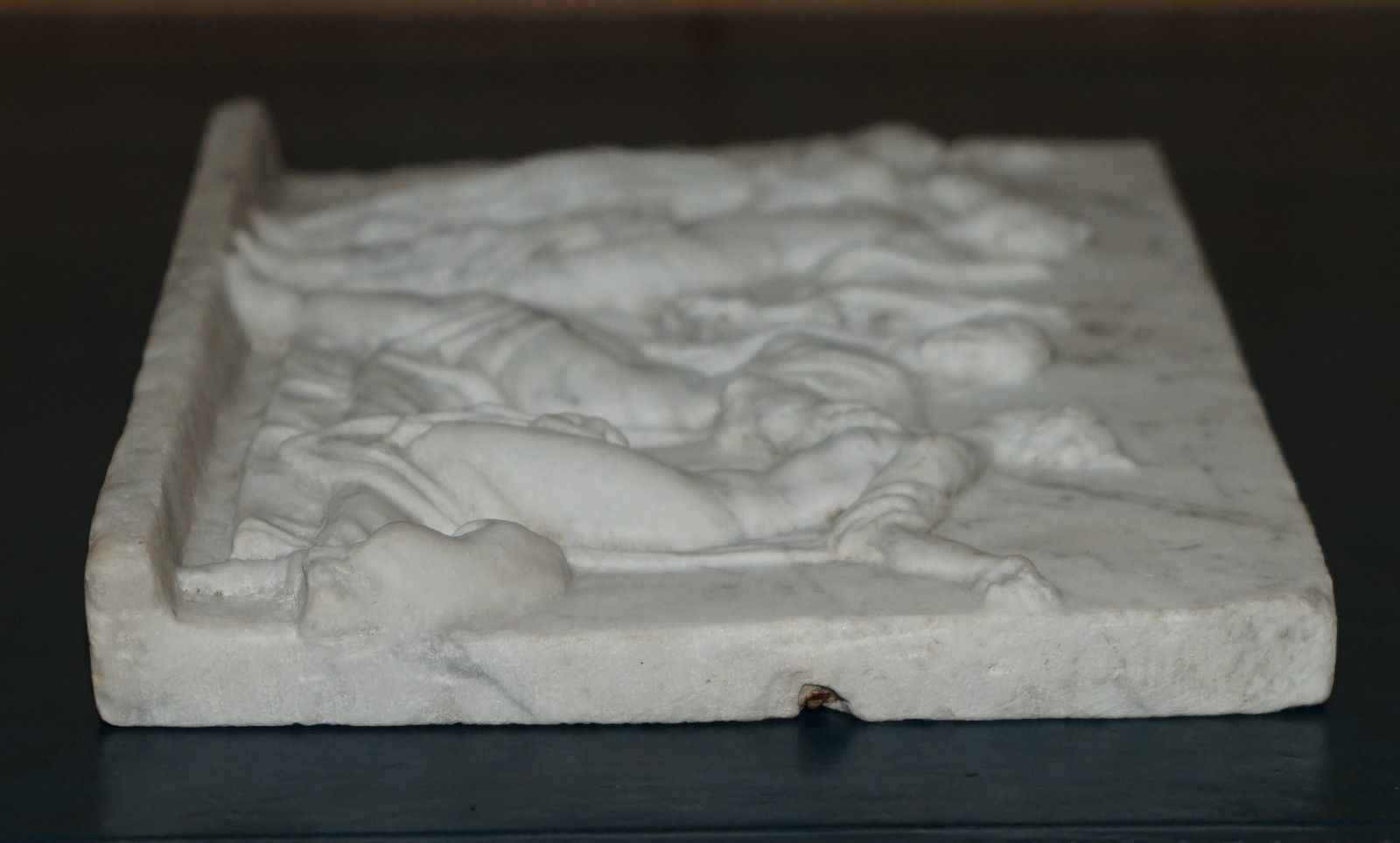 photo for sale Stunning Antique Marble After Alcibiades With The Courtesans Roman Influence