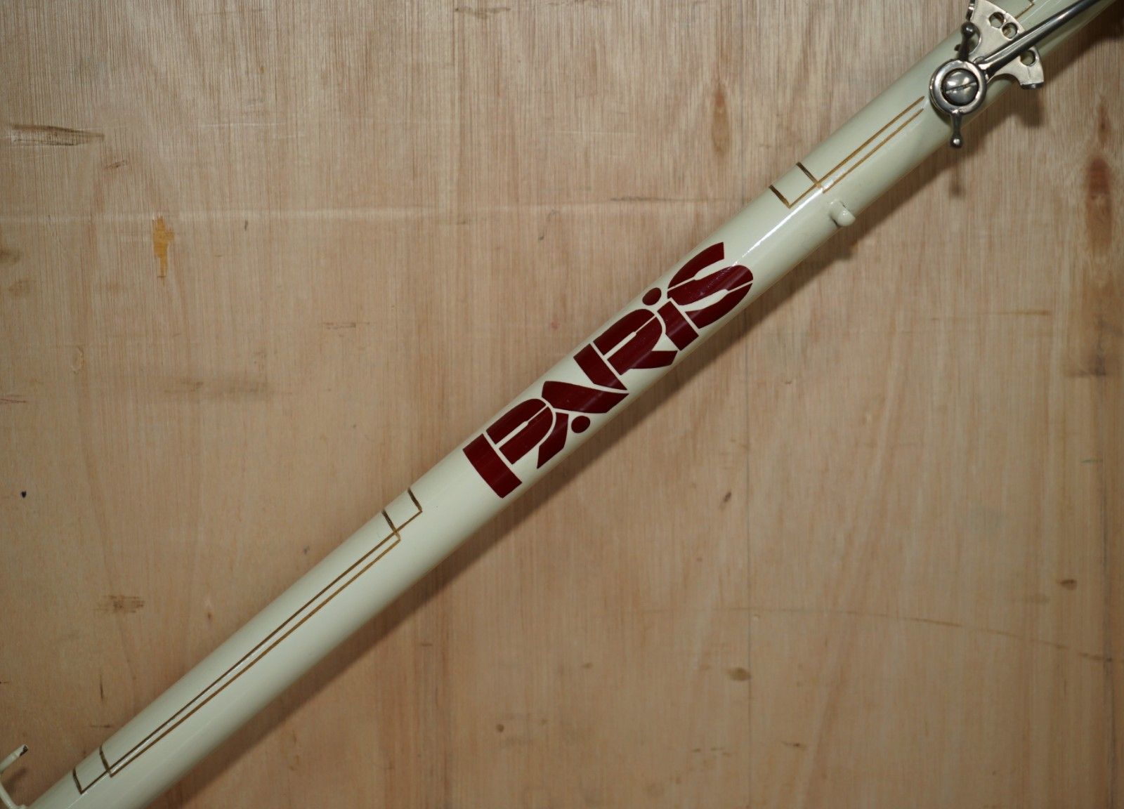 1940's Harry Rensch Paris Tour De France Road Bike Frameset Reynolds 531 Steel photo for sale