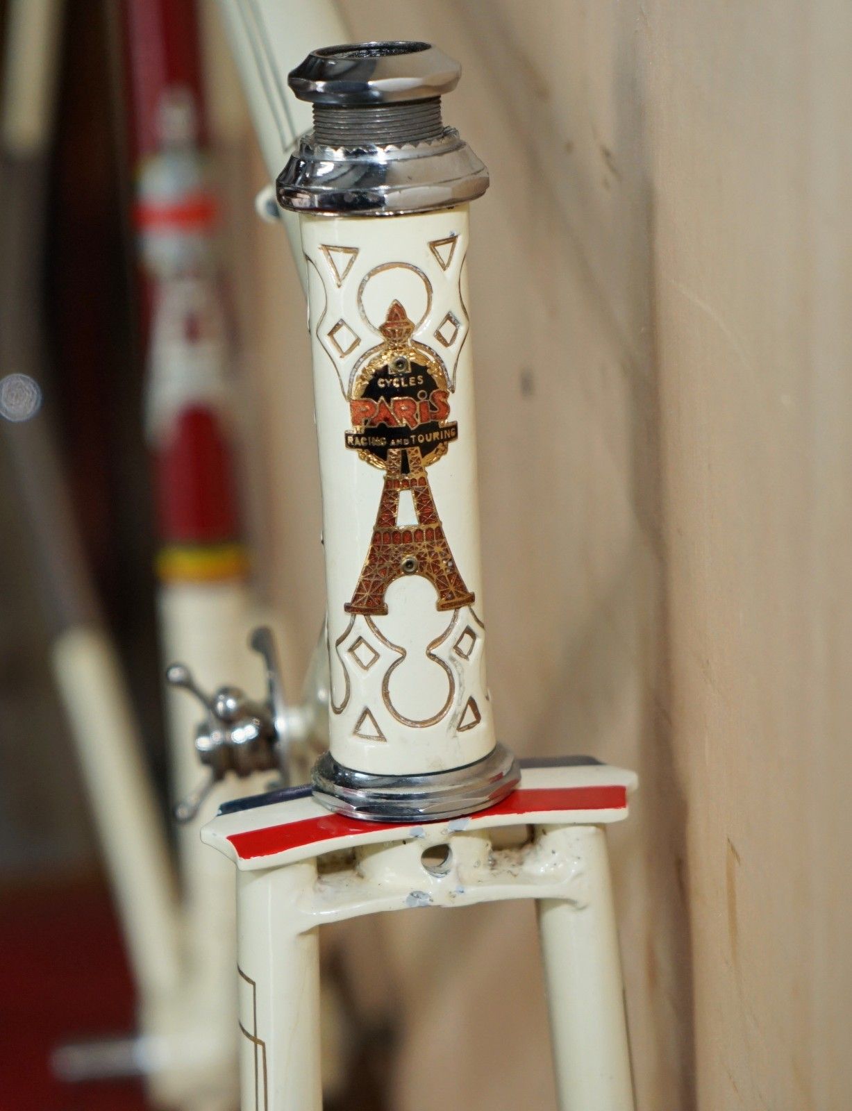 1940's Harry Rensch Paris Tour De France Road Bike Frameset Reynolds 531 Steel photo 950.0