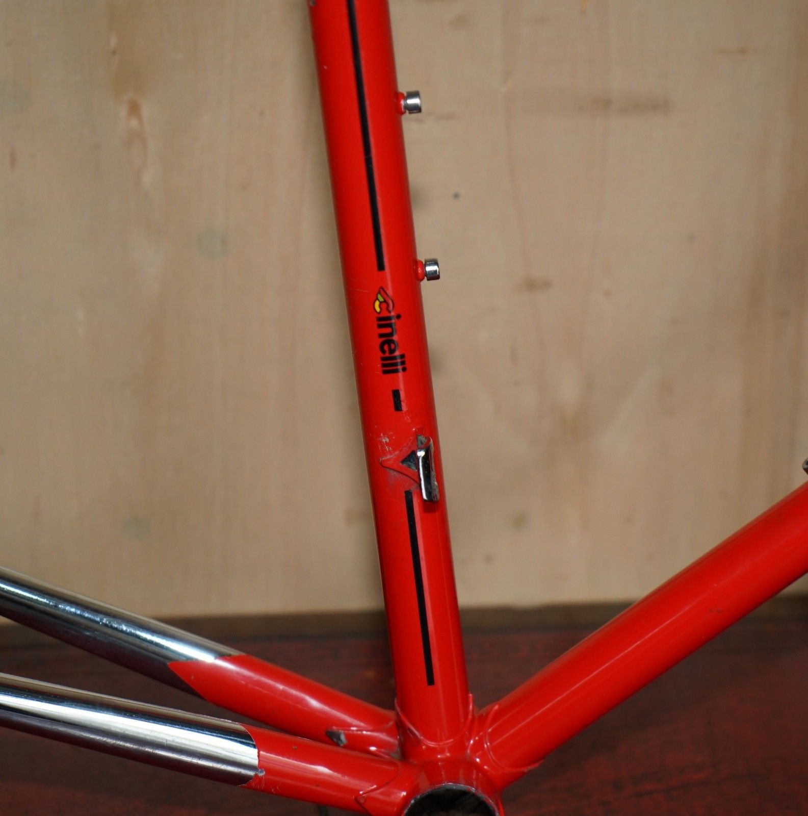 Vintage 1990's Cinelli Supercorsa Columbus Slx New 54cm Road Bike Frameset photo for sale