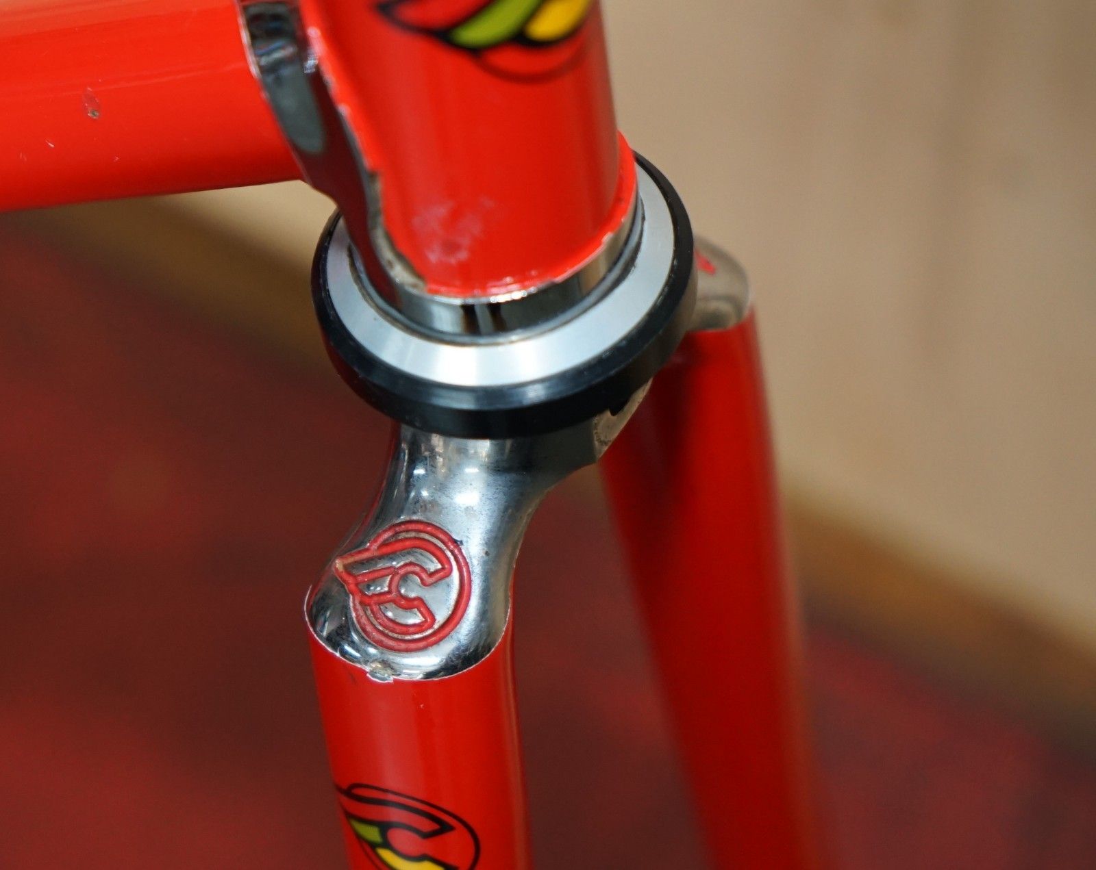 Vintage 1990's Cinelli Supercorsa Columbus Slx New 54cm Road Bike Frameset photo vinterior