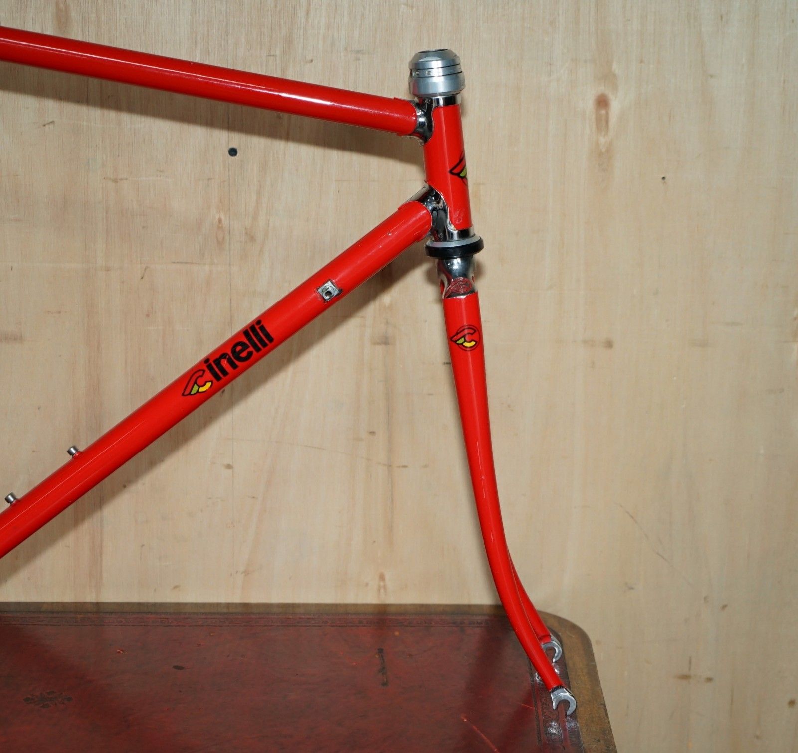 photo buy Vintage 1990's Cinelli Supercorsa Columbus Slx New 54cm Road Bike Frameset