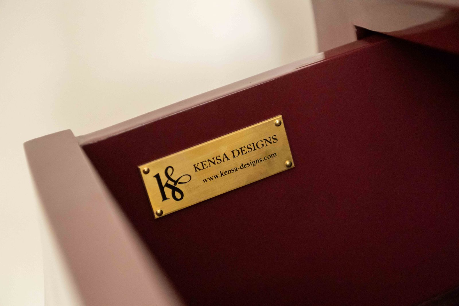 2500.0 Kensa Design Lacquered Sideboard Chest Of Drawers – Hand Painted By Kensa Designs photo