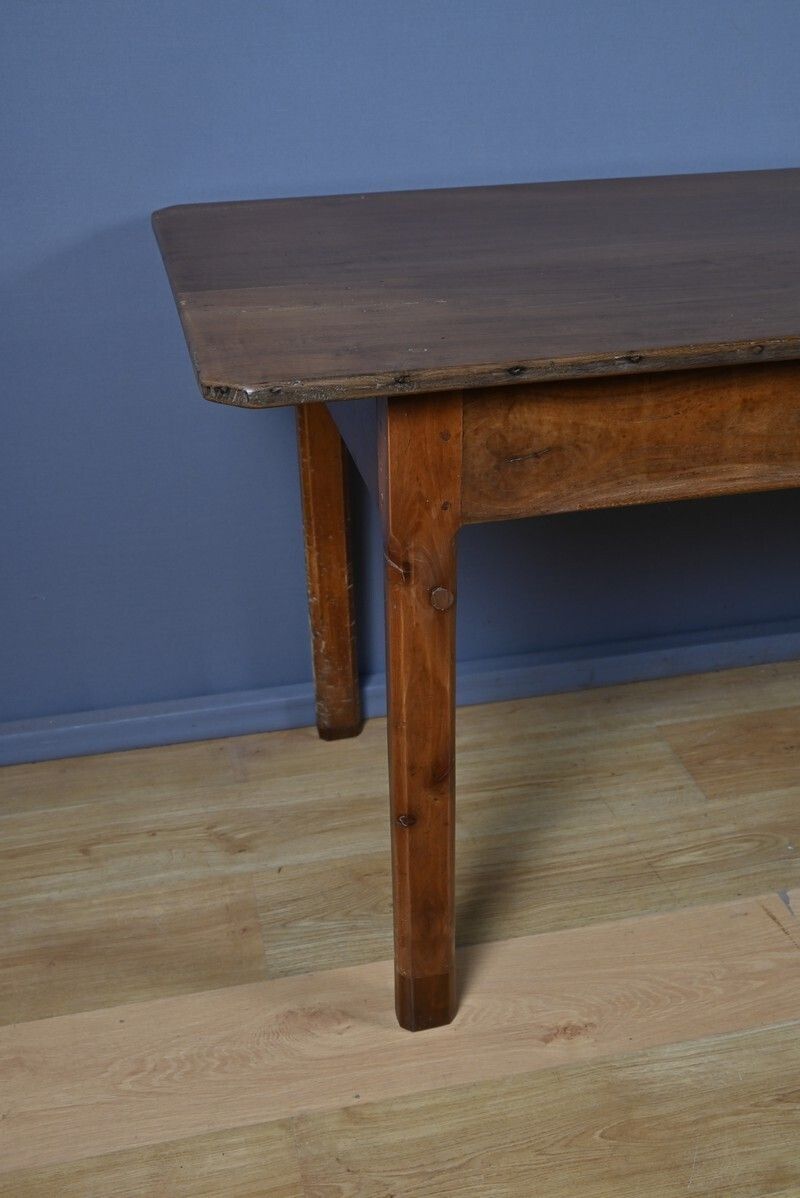 Chestnut Farmhouse Table, Seats 8 To 10 – Late 19th Century photo buy