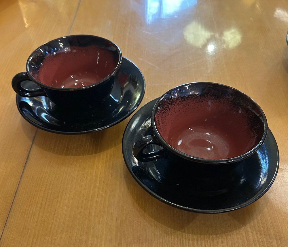 photo furniture Tea Set From Keraluc, 1950s, Set Of 10