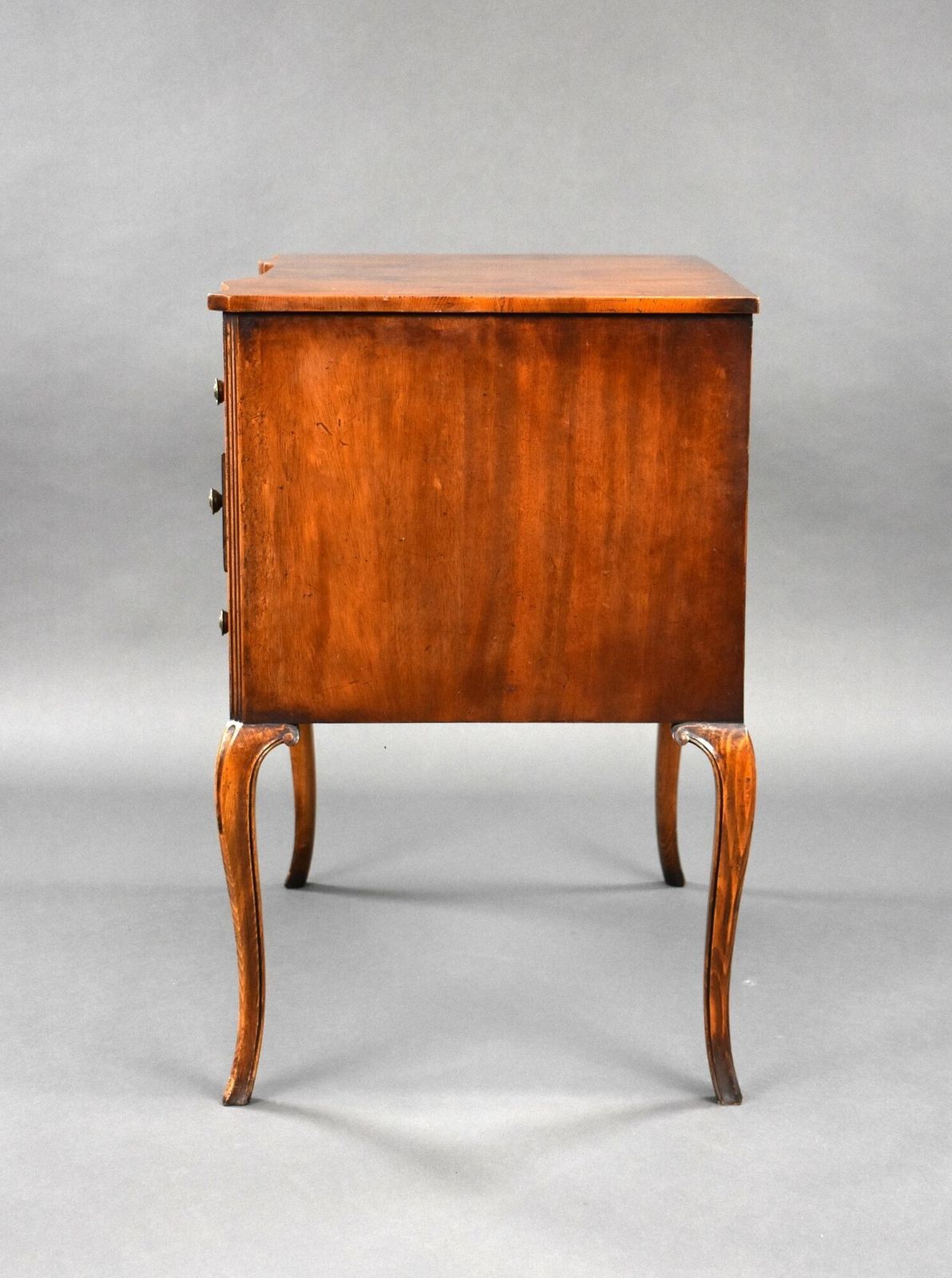 Furniture Antique Yew Wood Chest photo