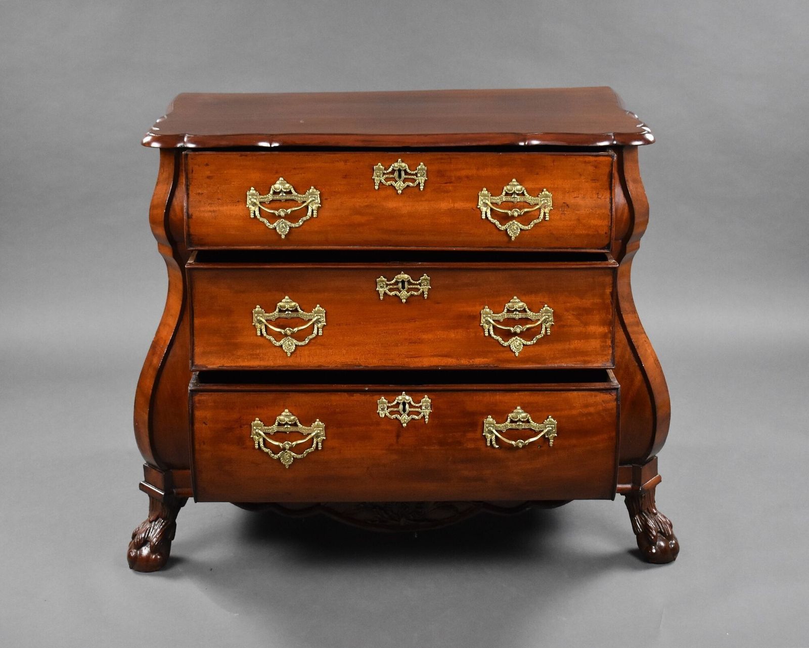 19th Century Dutch Mahogany Chest Of Drawers photo furniture