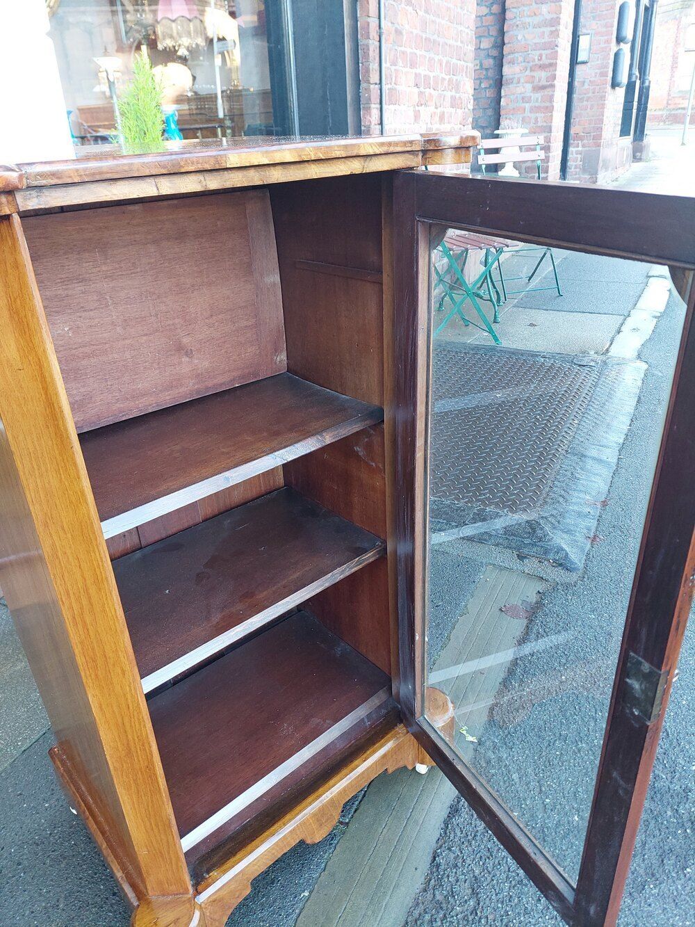 Victorian Black Walnut Music Cabinet photo vinterior