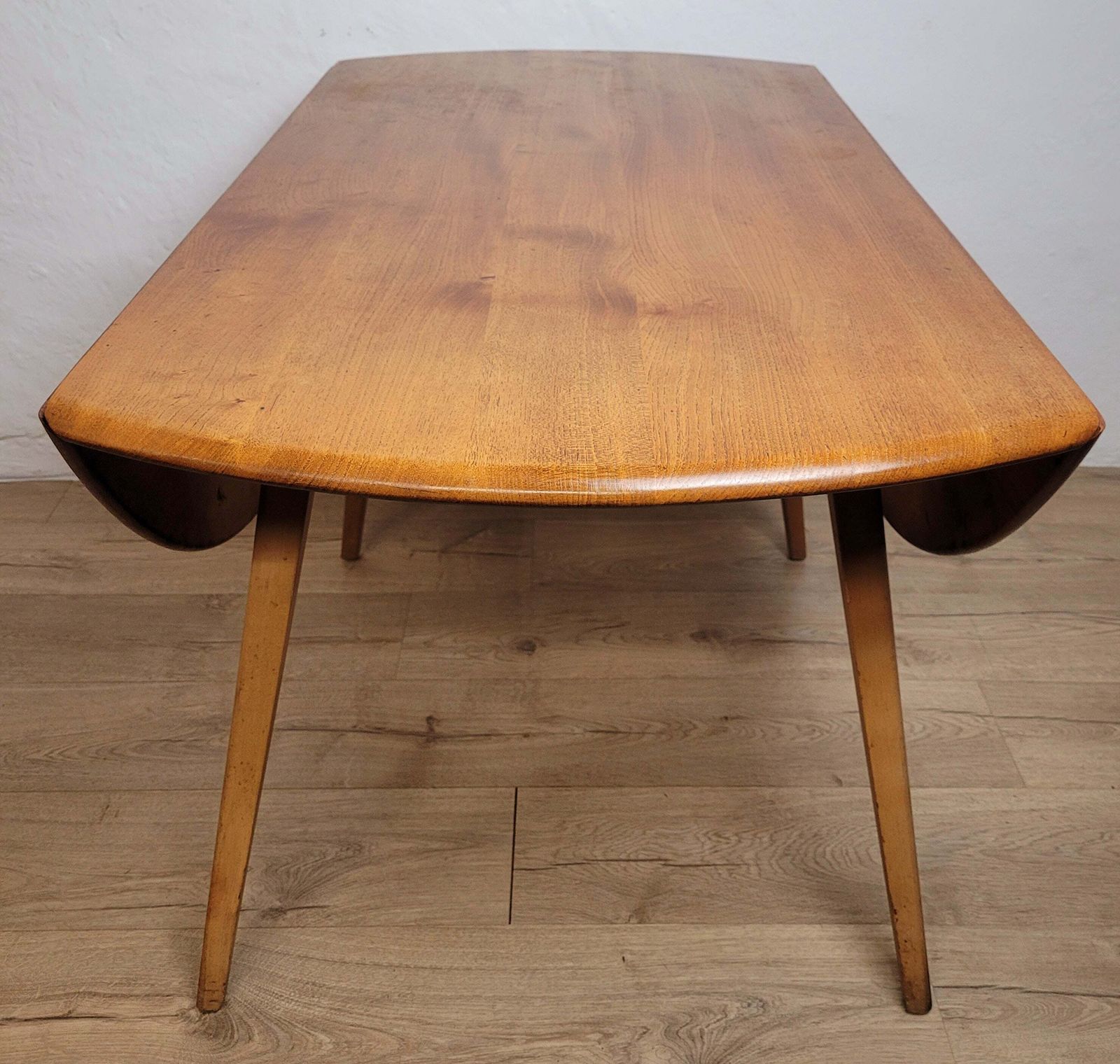 1320.0 Ercol Dining Set Windsor 400 Drop Leaf Table Hoop Back Chairs photo