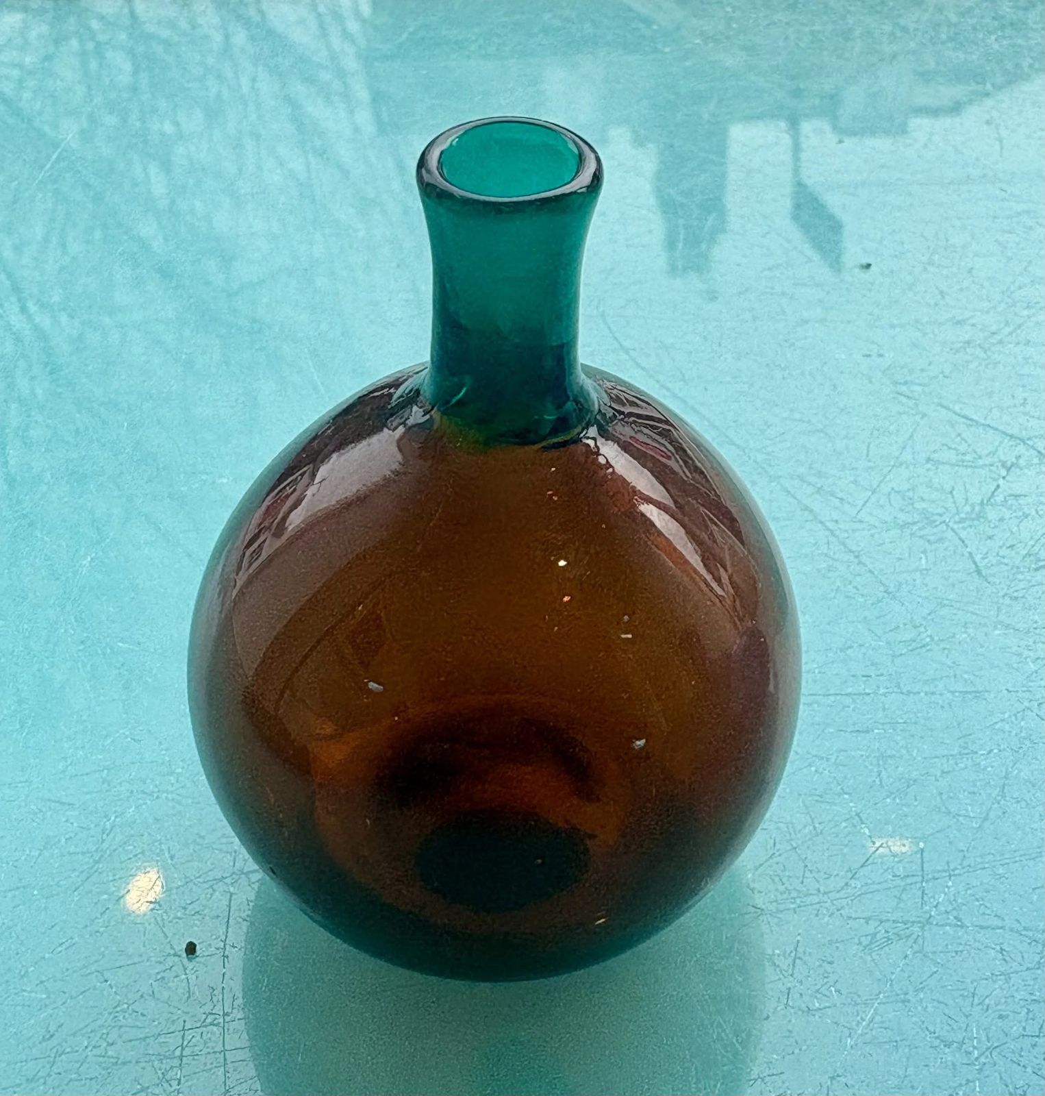 Delightful Pair Of Signed Miniature Venini, Murano Glass Vases From C photo 950.0
