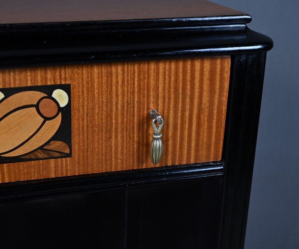 Marquetry Sideboard In The Style Of Louis Süe & André Mare, Art Deco – 1940 photo buy