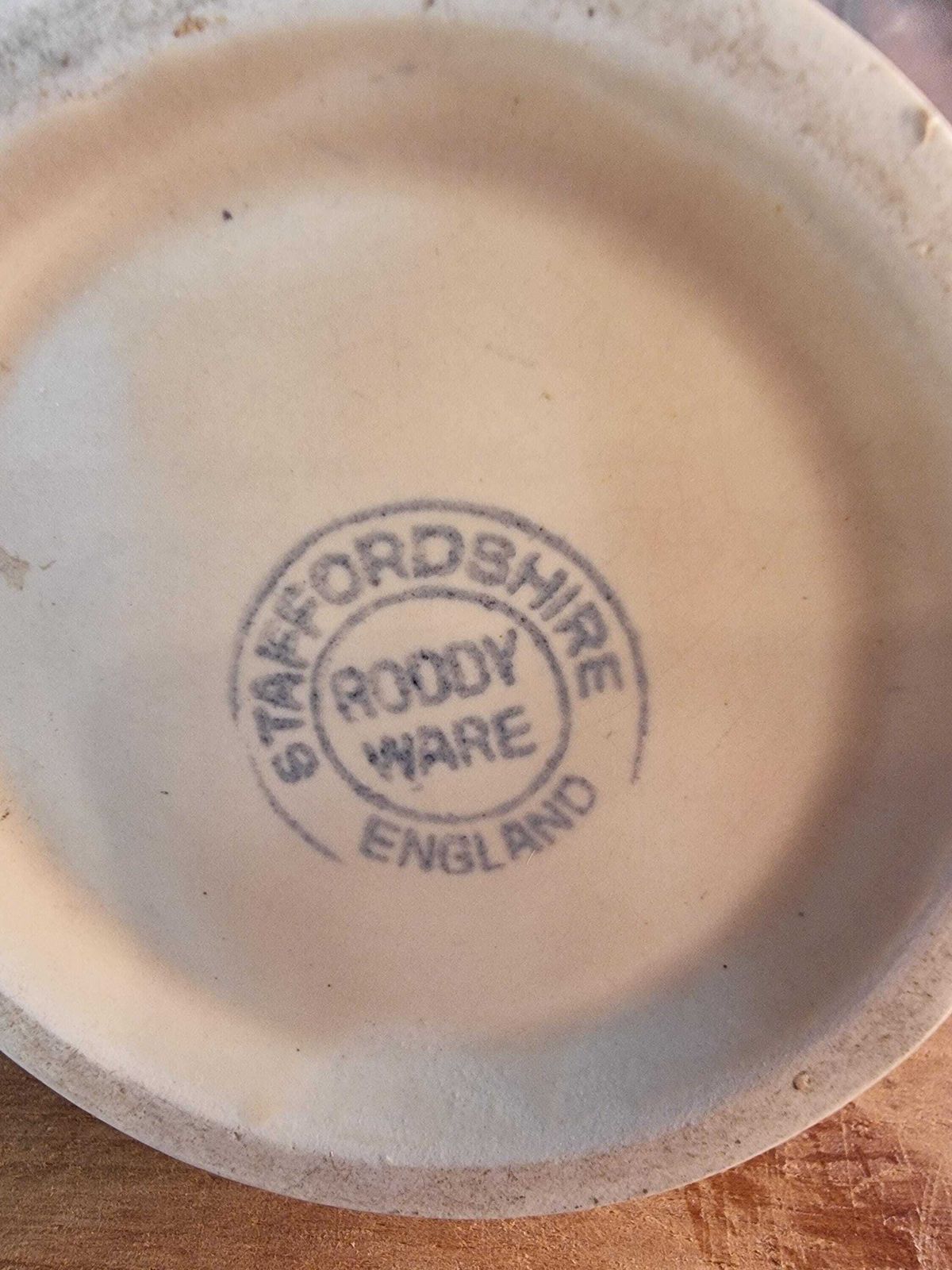 Vintage Roddy Ware Staffordshire Milk Jug   Cream Pitcher/Jug   English Pottery photo vinterior