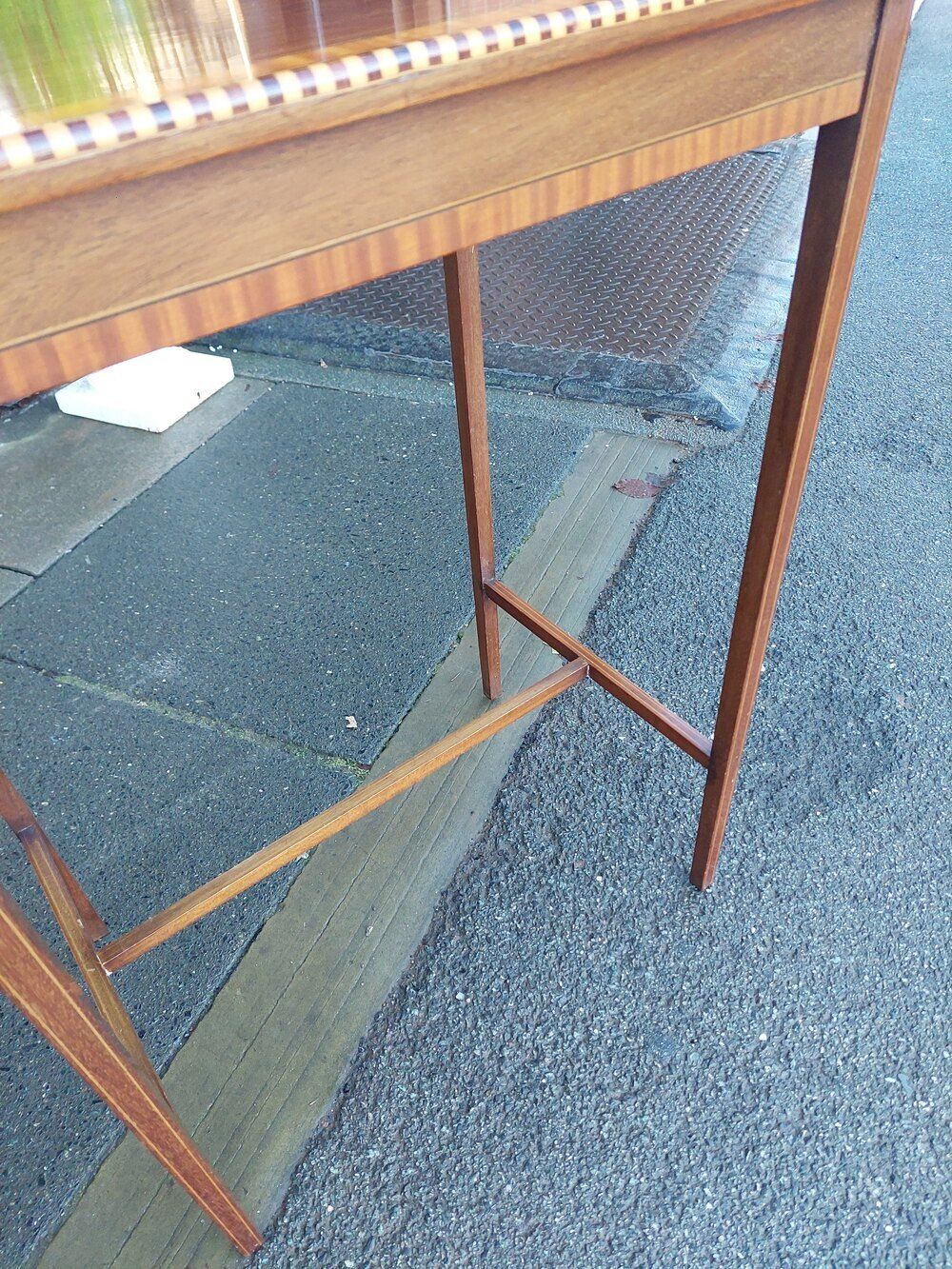Edwardian Inlaid Mahogany Occasional Table photo vinterior