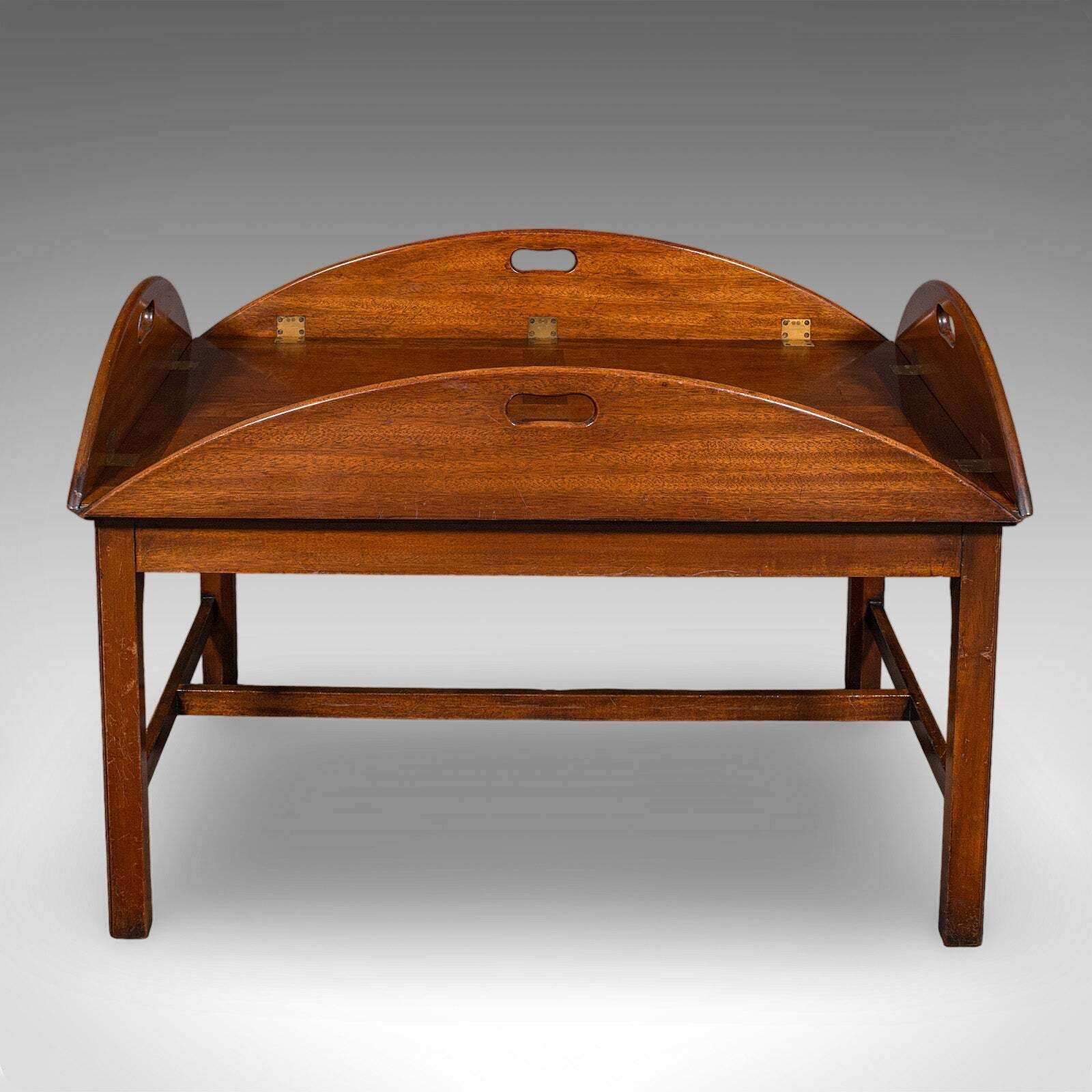 Large Vintage Butler's Tray Table, English, Serving Stand, Art Deco, Circa 1930 photo buy