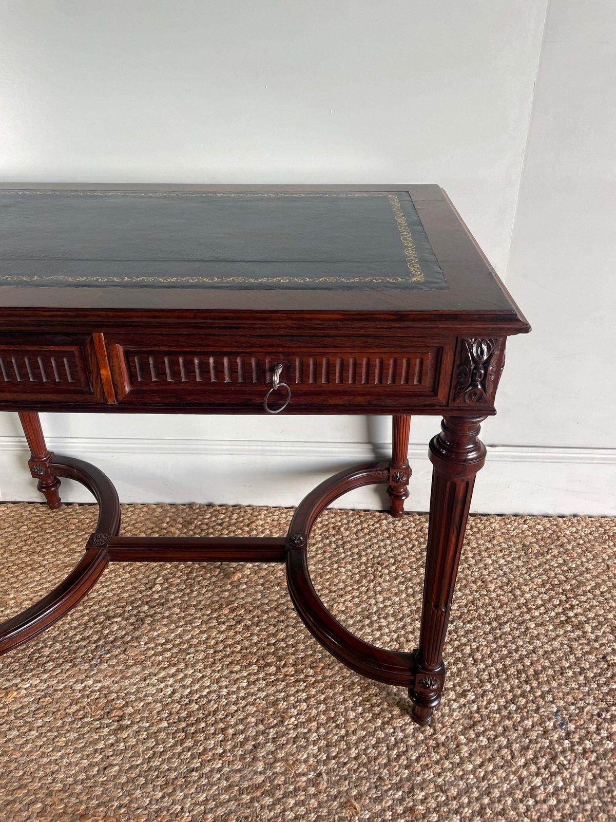 Furniture Antique French Writing Desk, 1800s photo
