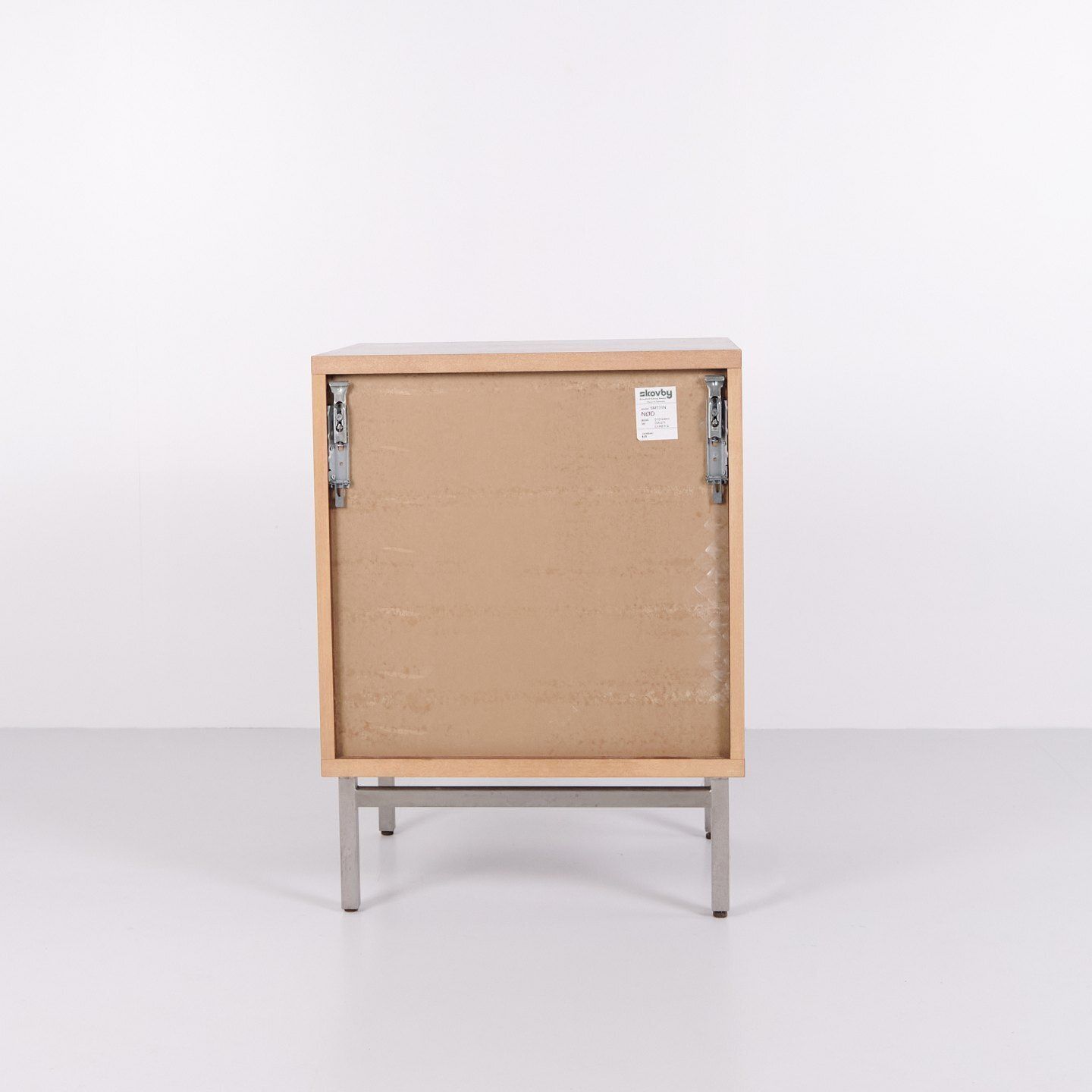 Chest Of Drawers With 3 Drawers – Walnut – Metal Legs – Skovby Furniture Factory photo Furniture