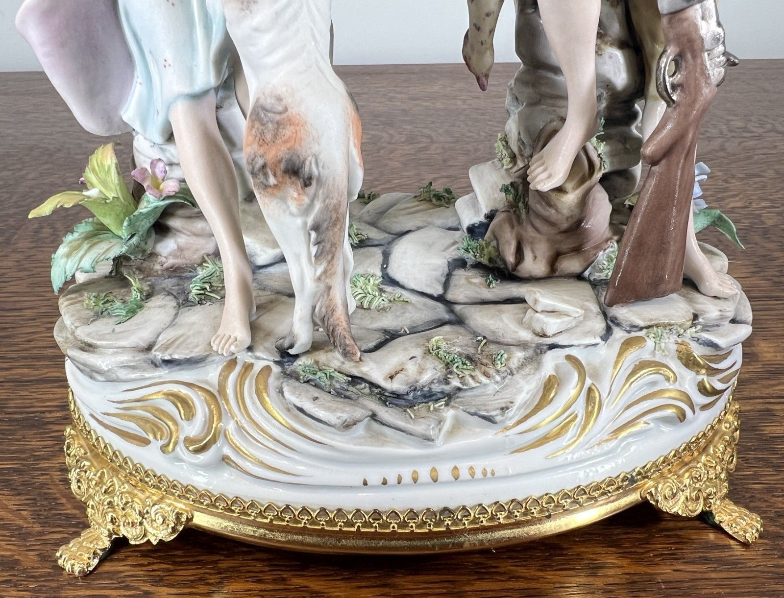 photo furniture Figurines Vintage Style Italian Handmade Porcelain Capodimonte Lot 4761