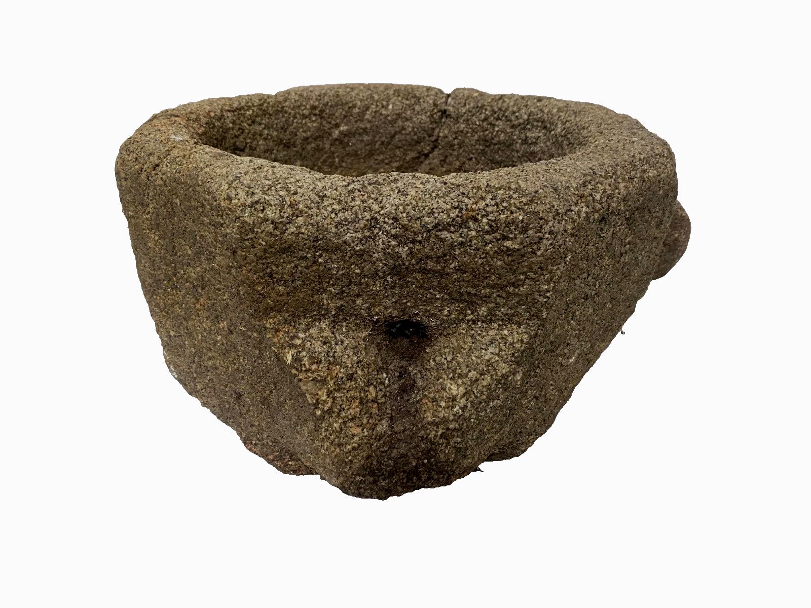 Garden Decor 18th Century Carved Stone Fountain Water Tray photo
