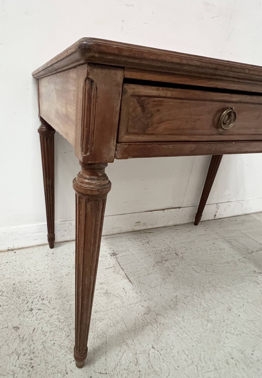 Louis XVI Style Desk In Stained Beech, 20th Century. photo 600.005