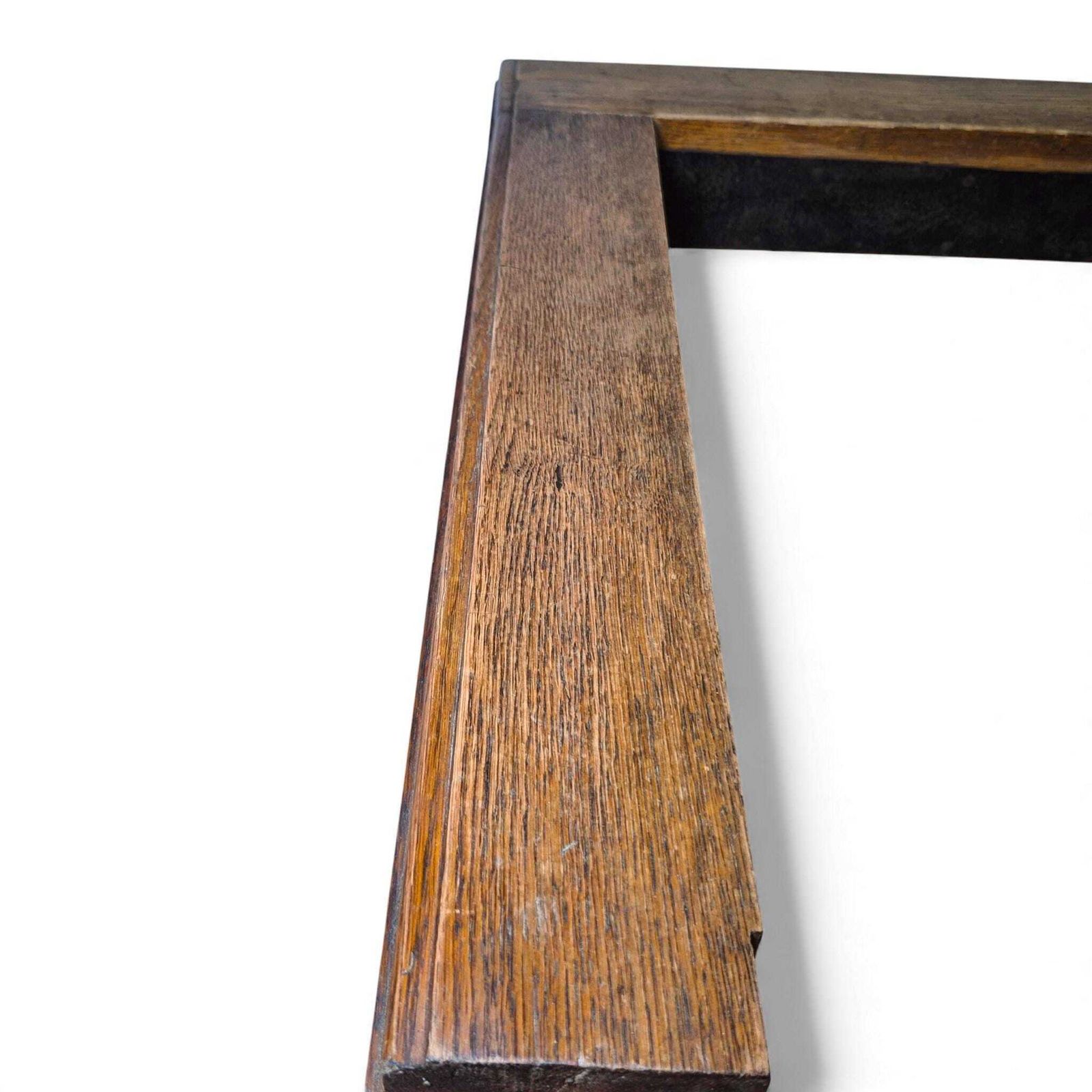 photo furniture Vintage Oak Fire Fender – Metal Lined Hearth Surround – Traditional Fireplace Fender – 89cm Wide