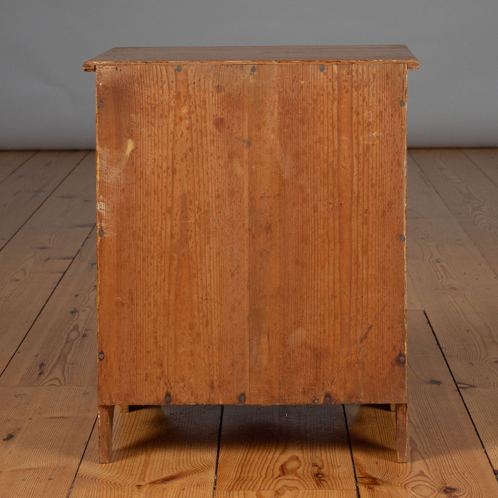 Small 19th Century English Simulated Painted Wood Chest Of Drawers photo 395.0