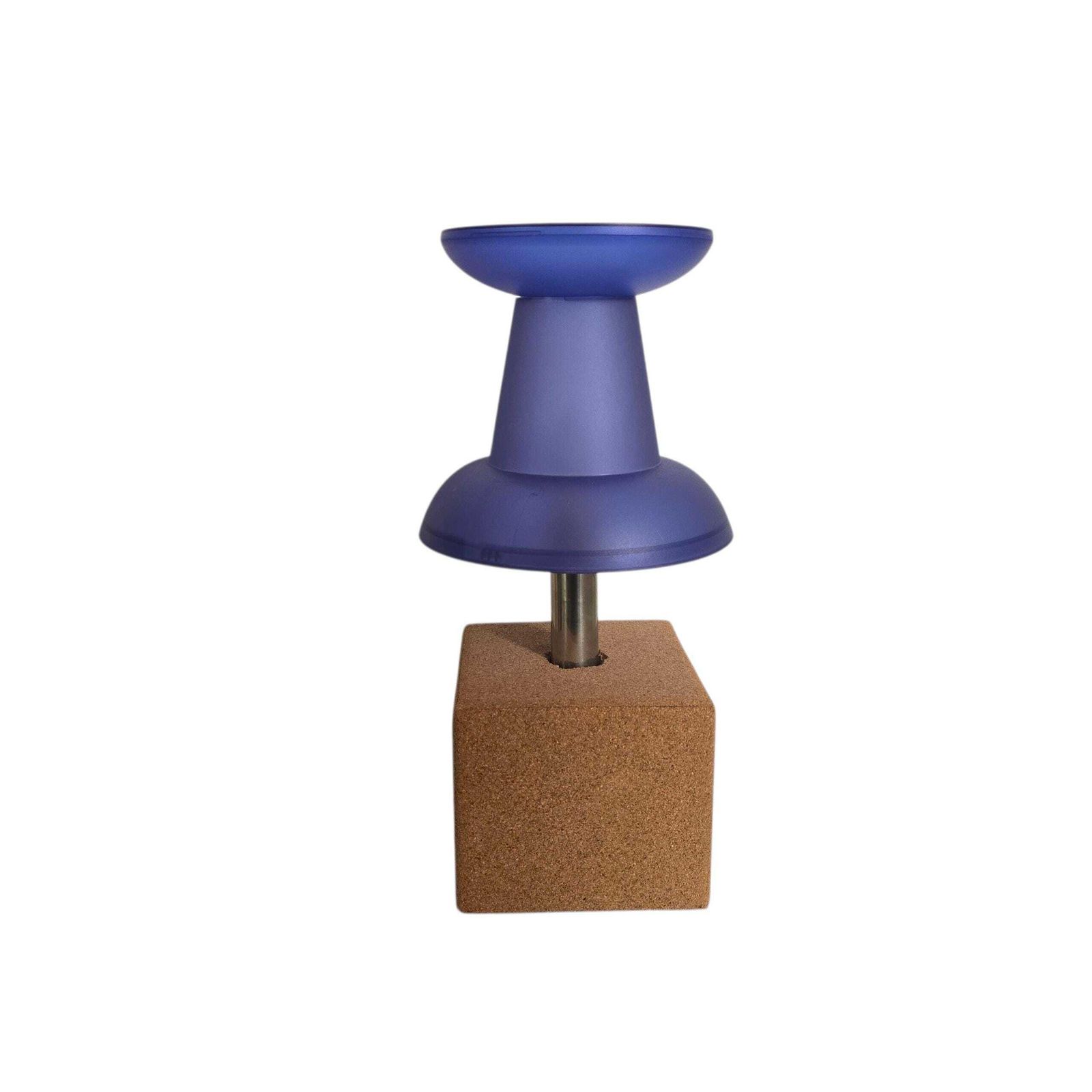 Delightful Vintage Pop Art Lamp Pushpin. Plastic/Cork. Justin Cheung For Visual Gramn.