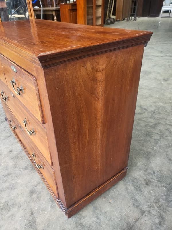 photo for sale Antique Edwardian Small 2 Over 2 Chest Of Drawers