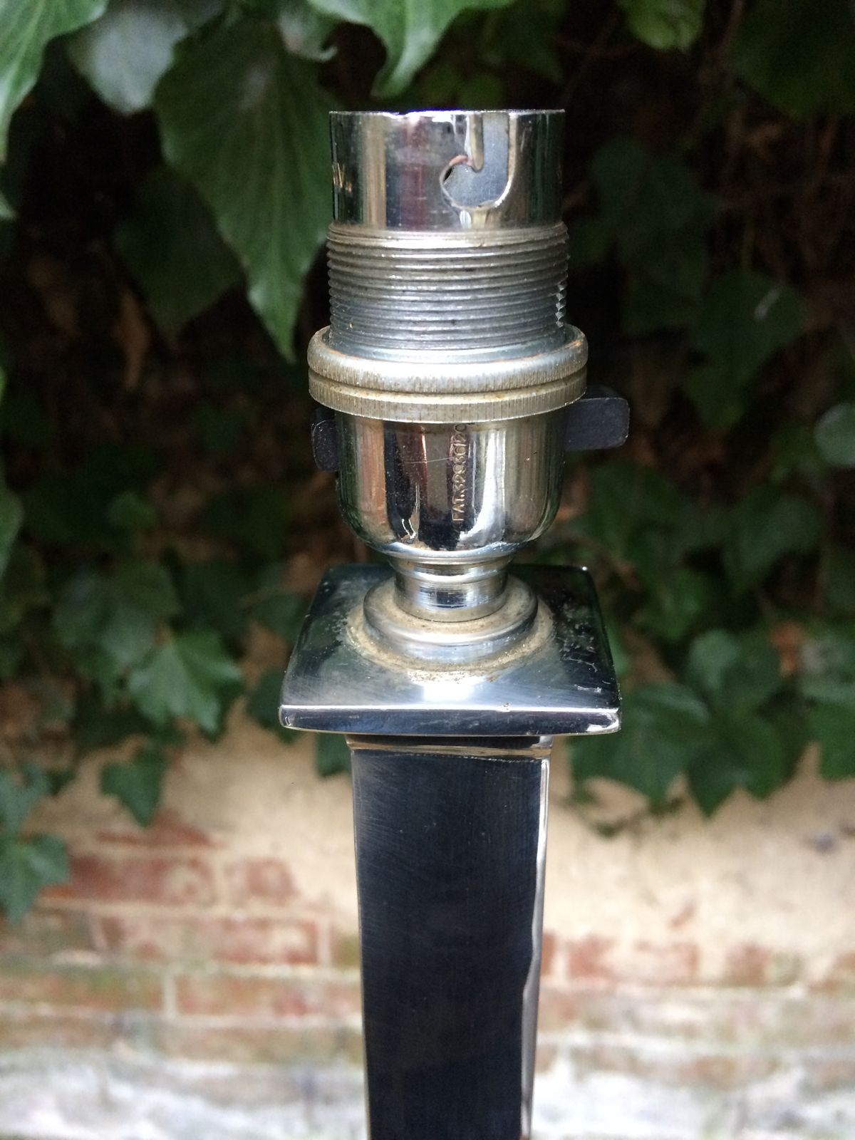 Art Deco Chrome Floor Lamp, 1940s photo 720.0