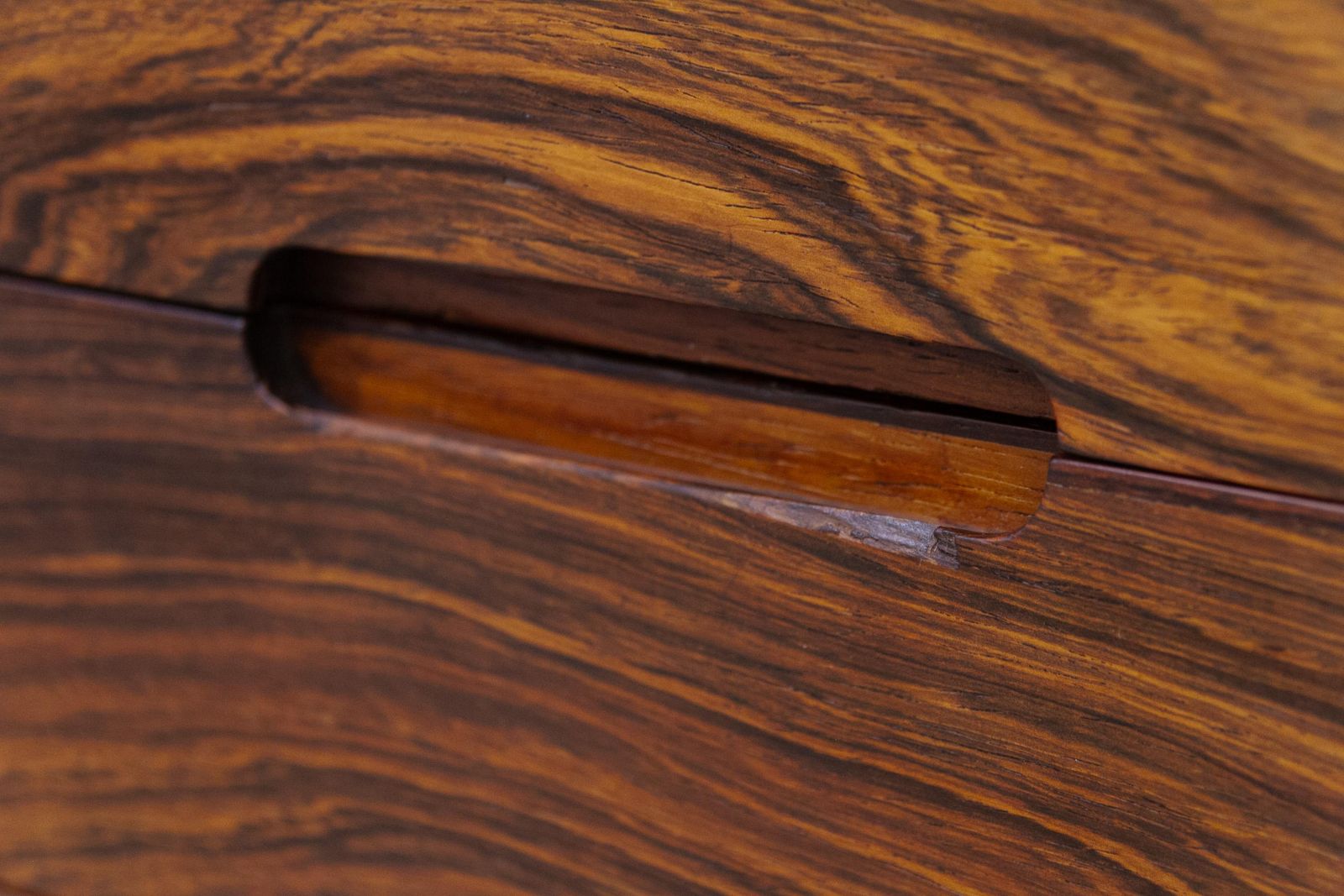 Furniture Vintage Danish Rosewood Desk By Erik Riisager Hansen, 1950s. photo