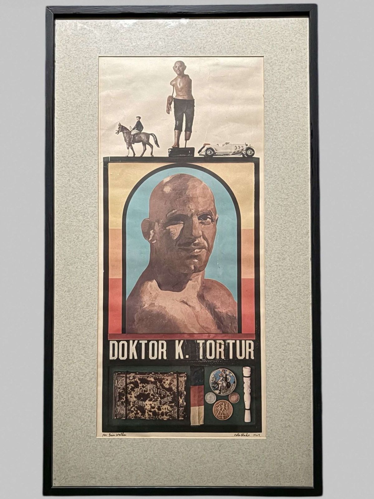 Sir Peter Blake Inscribed Poster Entitled 'Doktor K. Tortur'