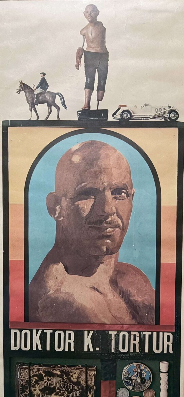Sir Peter Blake Inscribed Poster Entitled 'Doktor K. Tortur' photo furniture
